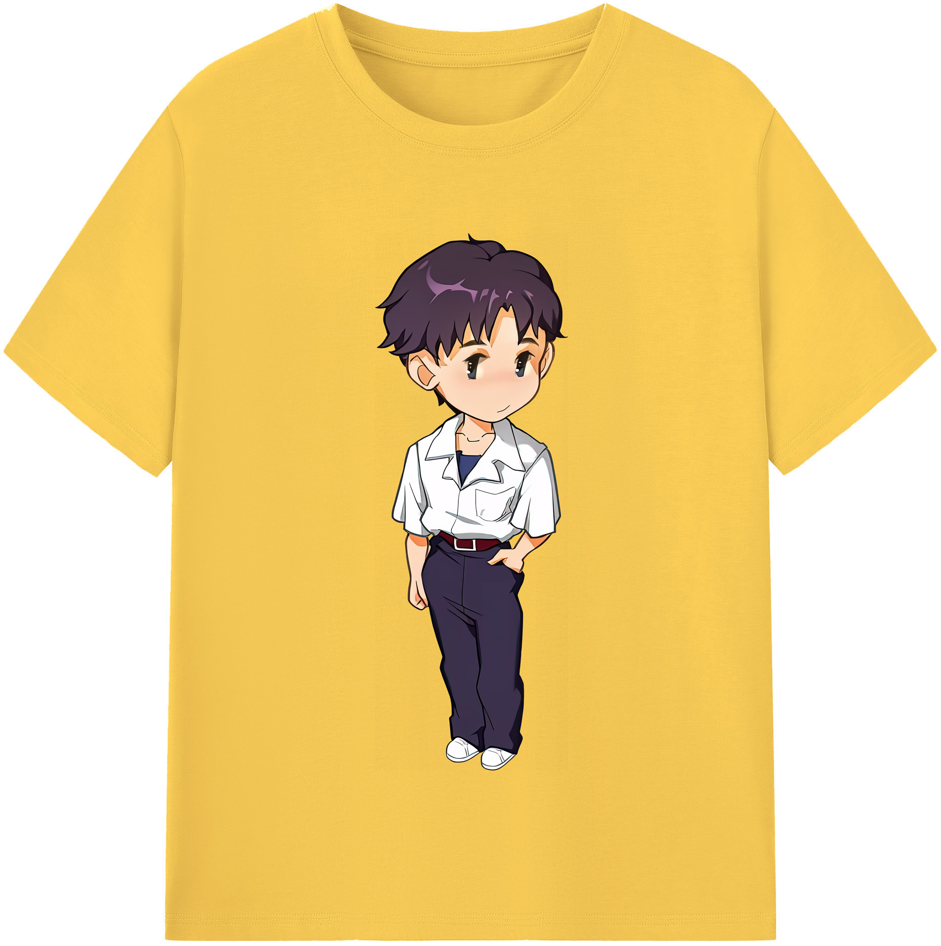 （画像用） EVA 新世紀エヴァンゲリオン 綿100％半袖Tシャツ（フロントプリント）