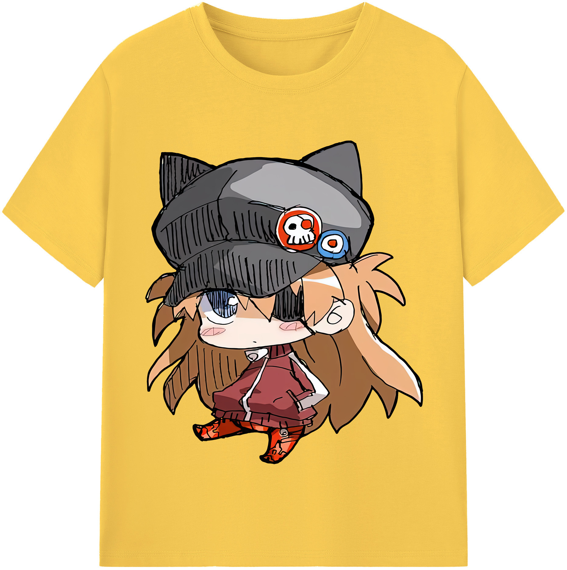 （画像用） EVA 新世紀エヴァンゲリオン 綿100％半袖Tシャツ（フロントプリント）