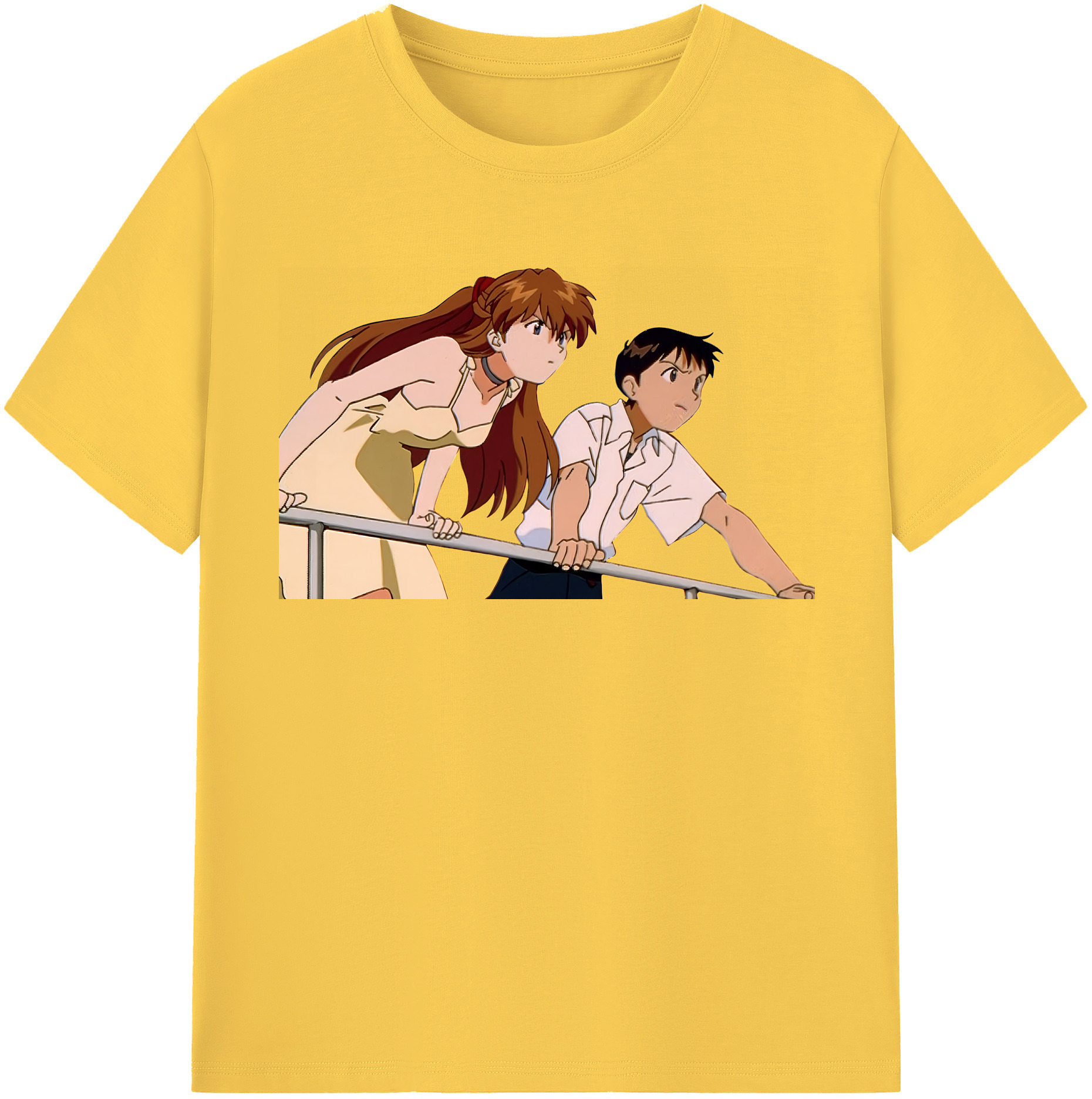 （画像用） EVA 新世紀エヴァンゲリオン 綿100％半袖Tシャツ（フロントプリント）