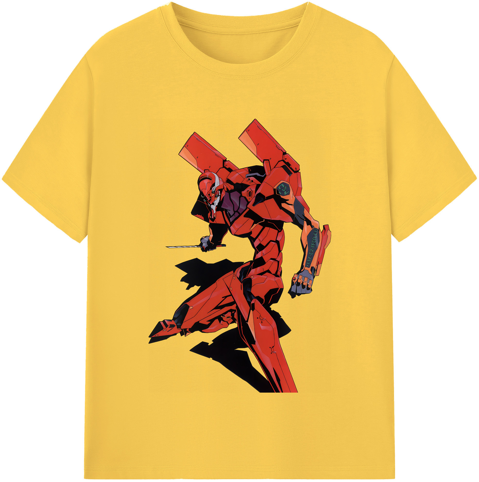 （画像用） EVA 新世紀エヴァンゲリオン 綿100％半袖Tシャツ（フロントプリント）
