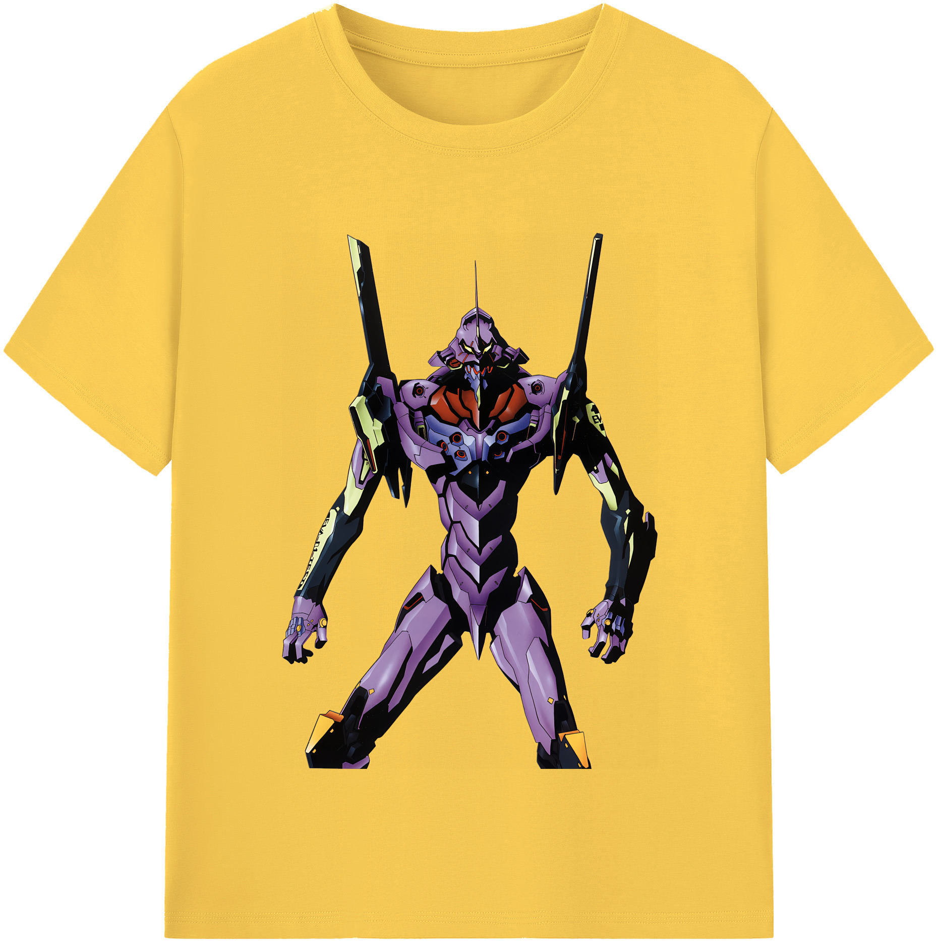 （画像用） EVA 新世紀エヴァンゲリオン 綿100％半袖Tシャツ（フロントプリント）