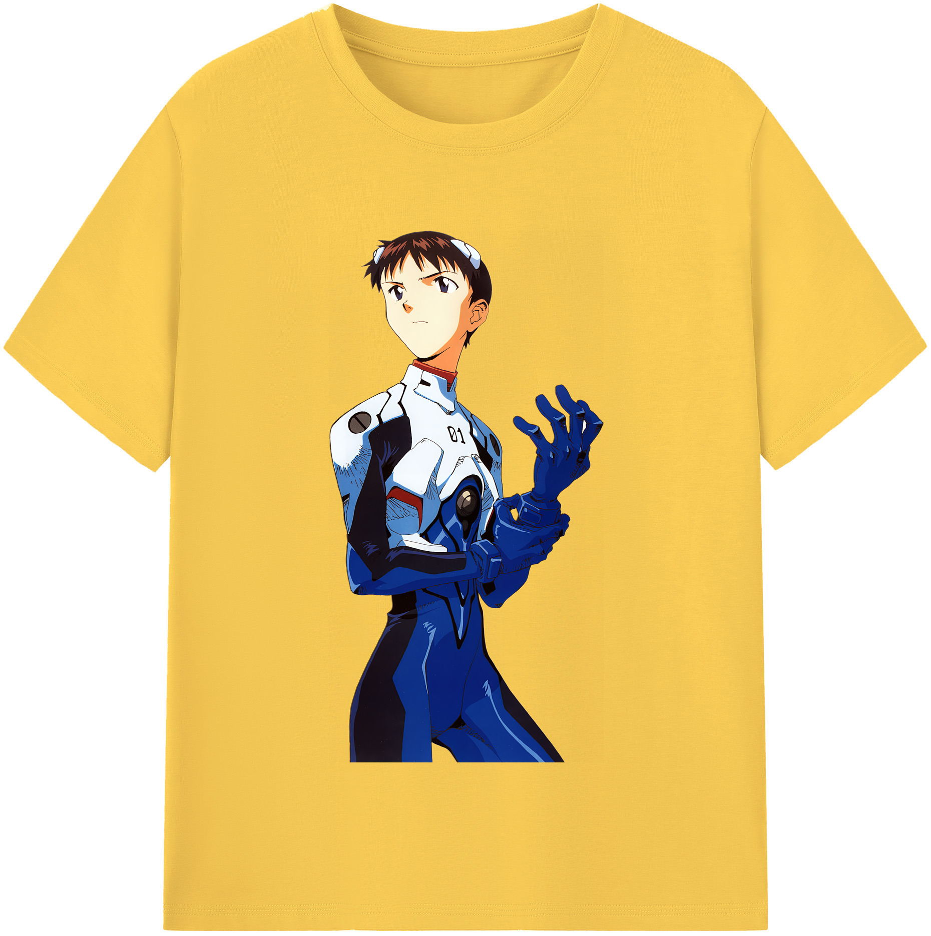 （画像用） EVA 新世紀エヴァンゲリオン 綿100％半袖Tシャツ（フロントプリント）
