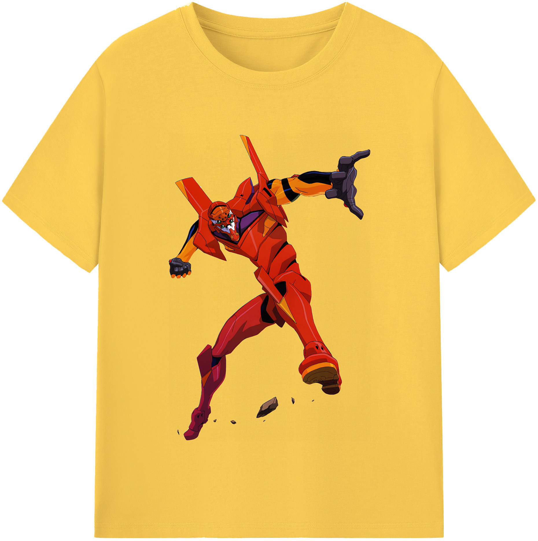（画像用） EVA 新世紀エヴァンゲリオン 綿100％半袖Tシャツ（フロントプリント）