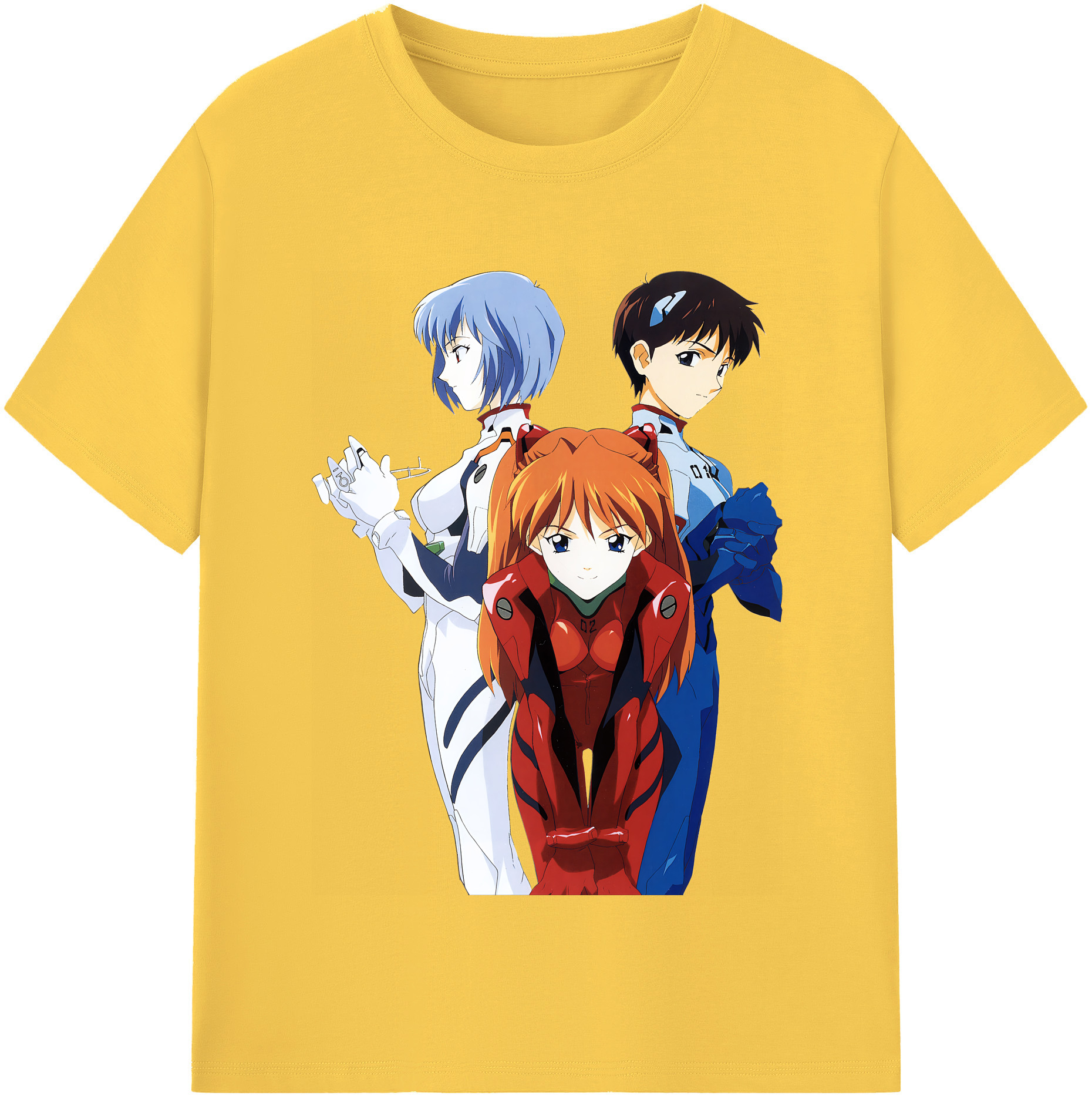 （画像用） EVA 新世紀エヴァンゲリオン 綿100％半袖Tシャツ（フロントプリント）