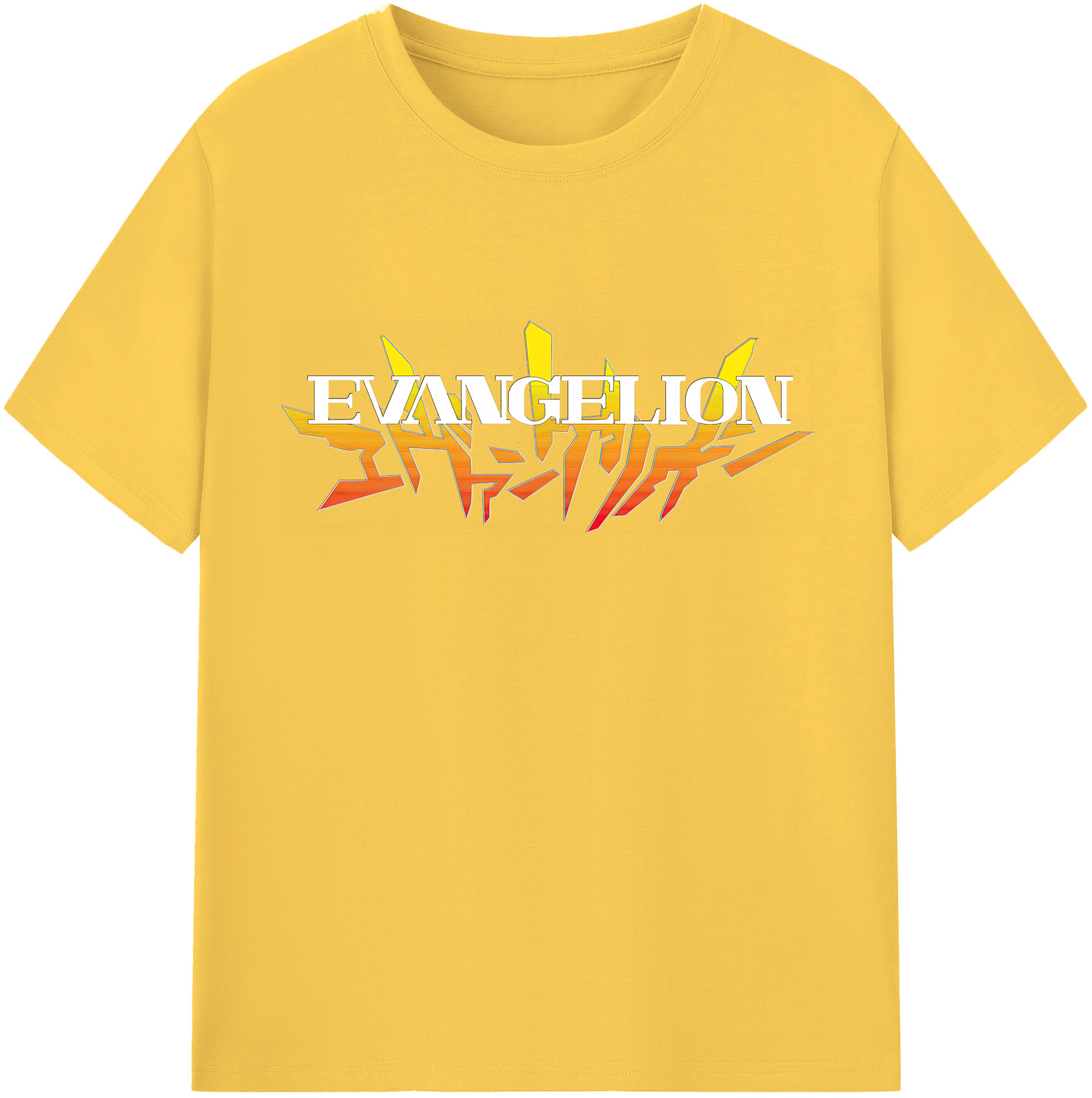 （画像用） EVA 新世紀エヴァンゲリオン 綿100％半袖Tシャツ（フロントプリント）