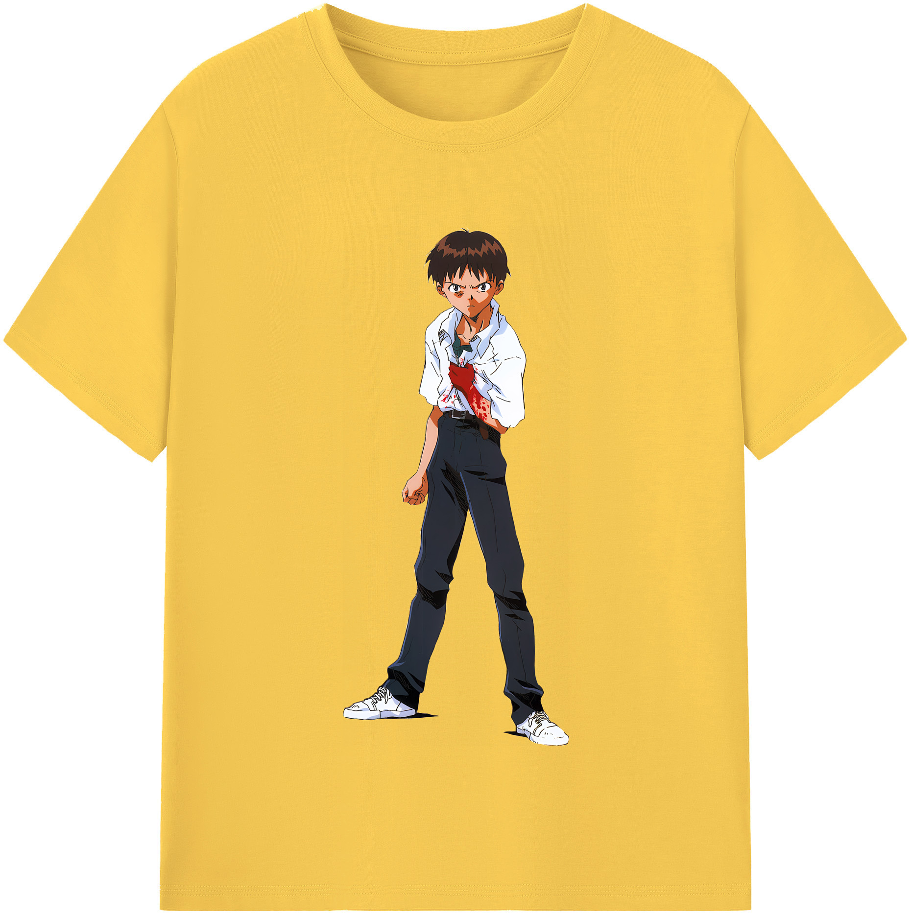 （画像用） EVA 新世紀エヴァンゲリオン 綿100％半袖Tシャツ（フロントプリント）