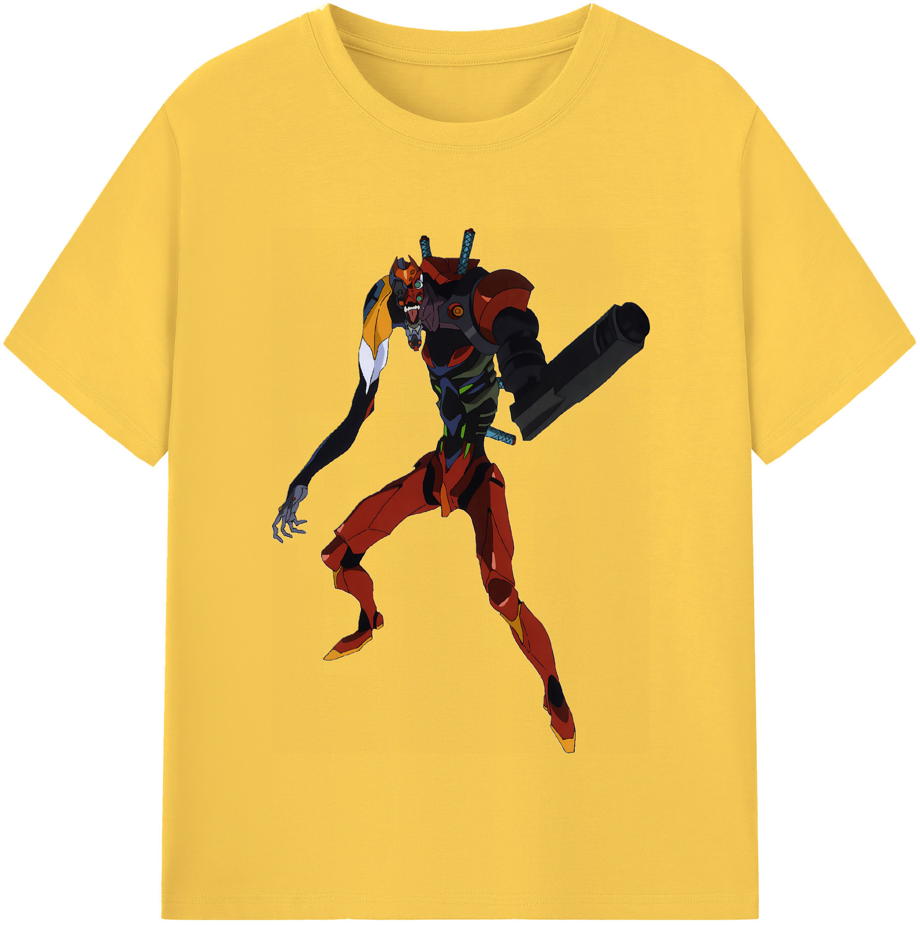 （画像用） EVA 新世紀エヴァンゲリオン 綿100％半袖Tシャツ（フロントプリント）