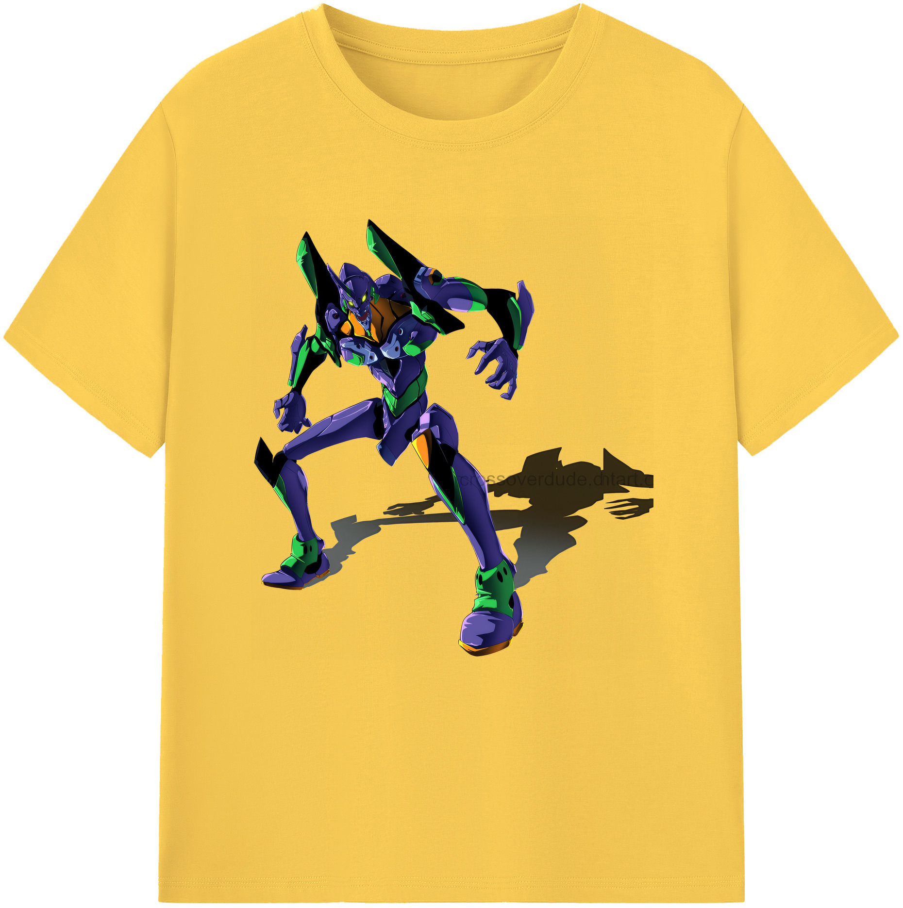 （画像用） EVA 新世紀エヴァンゲリオン 綿100％半袖Tシャツ（フロントプリント）