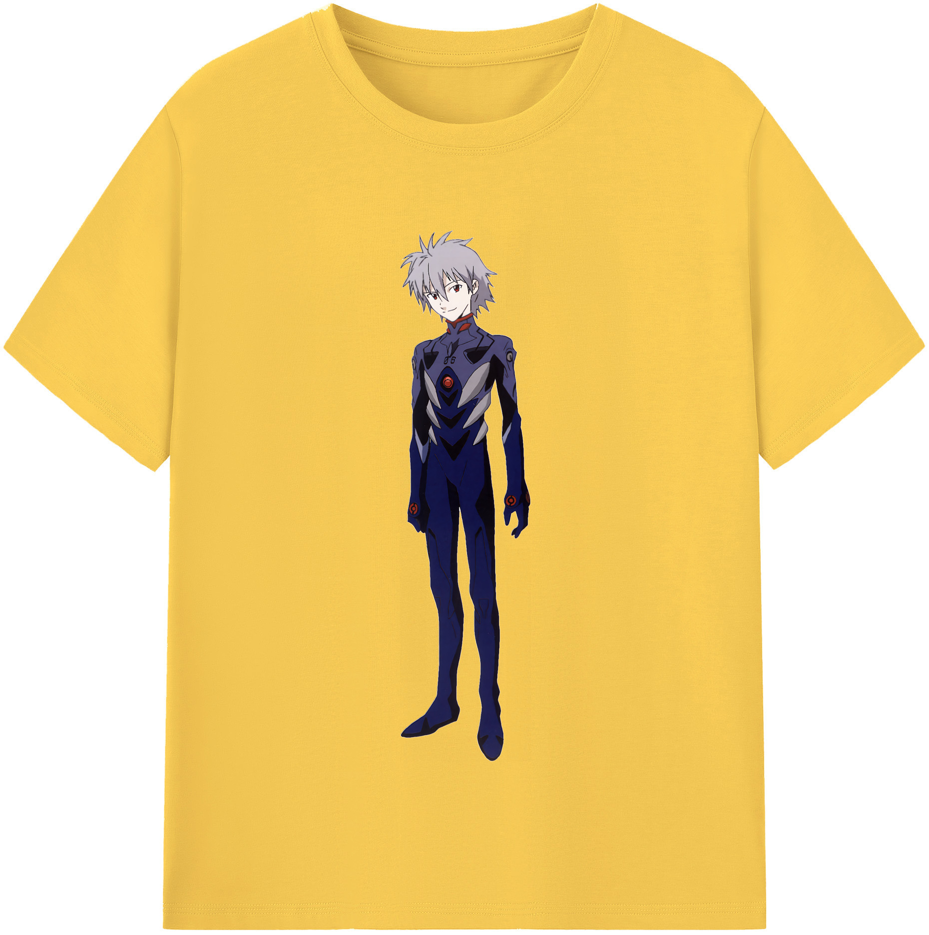 （画像用） EVA 新世紀エヴァンゲリオン 綿100％半袖Tシャツ（フロントプリント）