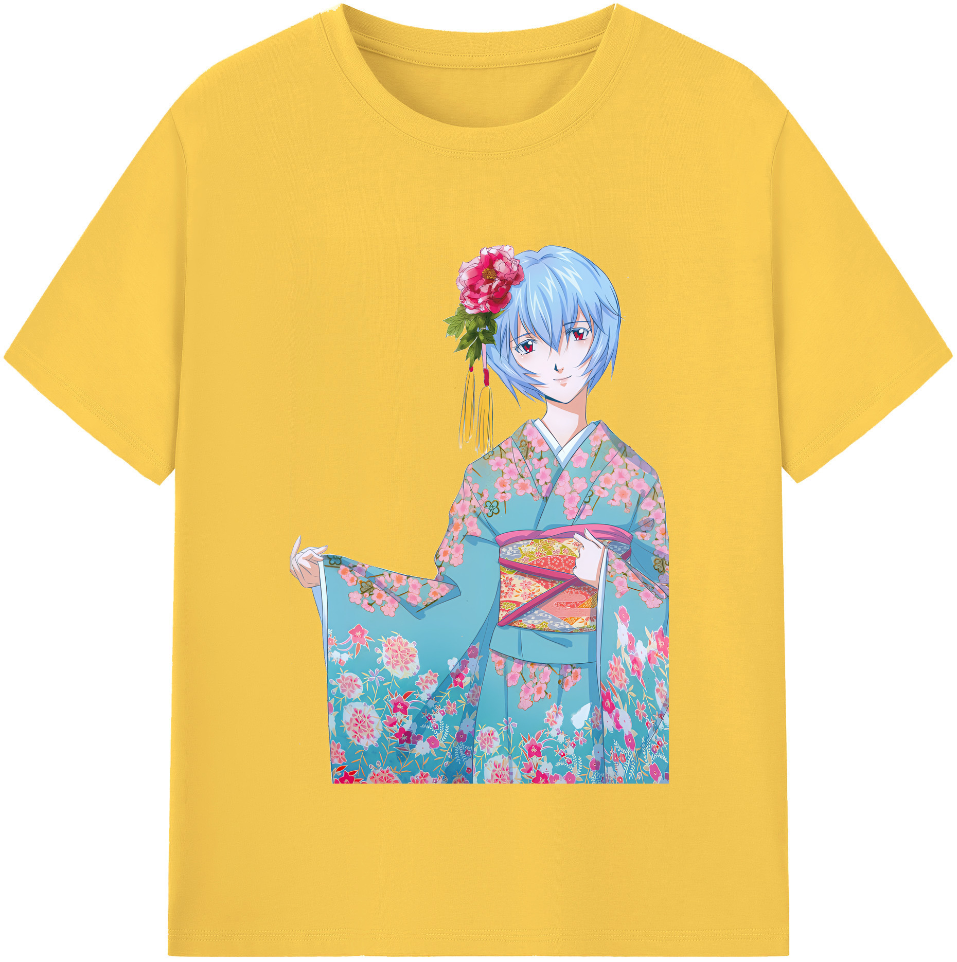 （画像用） EVA 新世紀エヴァンゲリオン 綿100％半袖Tシャツ（フロントプリント）