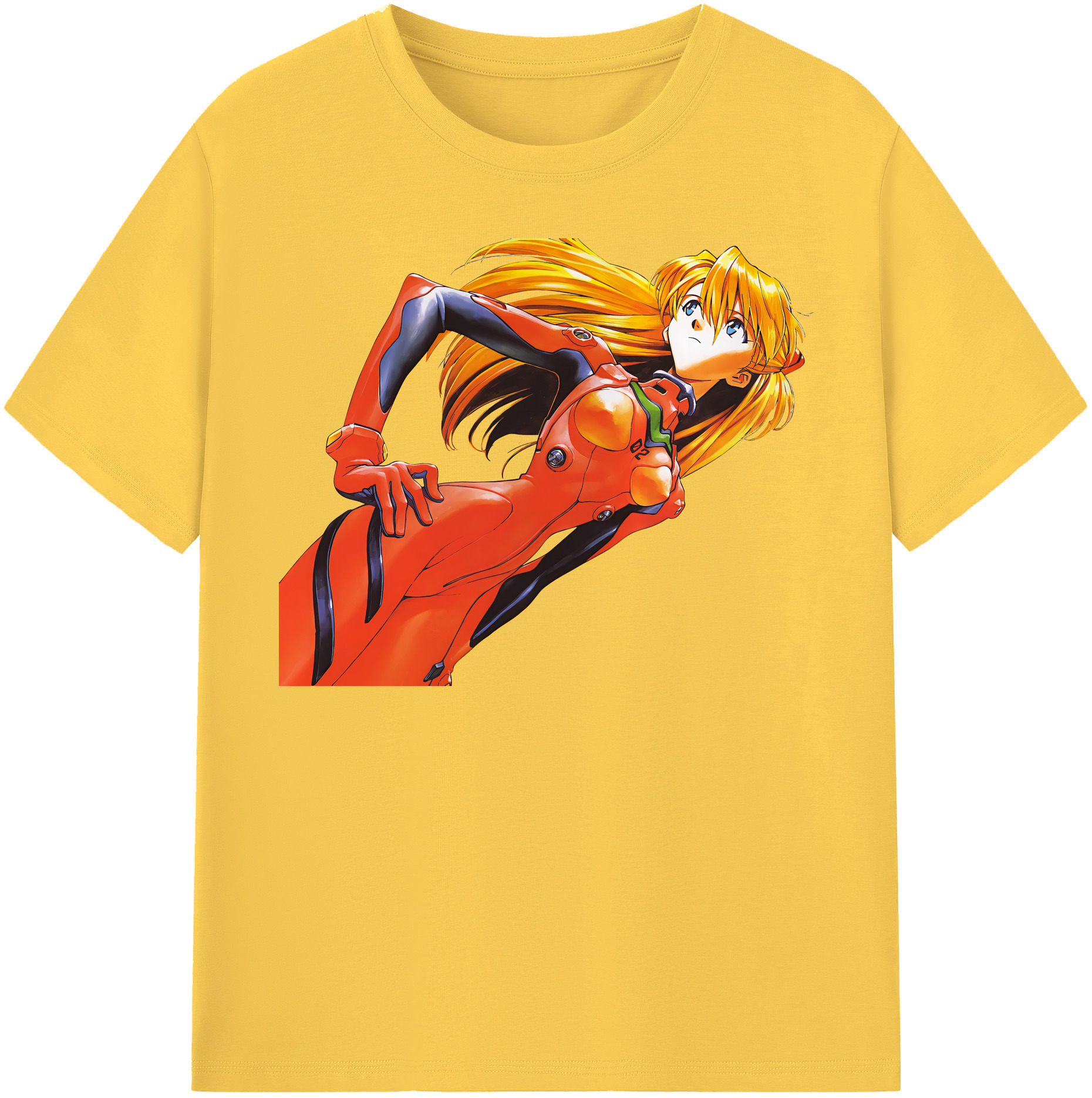 （画像用） EVA 新世紀エヴァンゲリオン 綿100％半袖Tシャツ（フロントプリント）