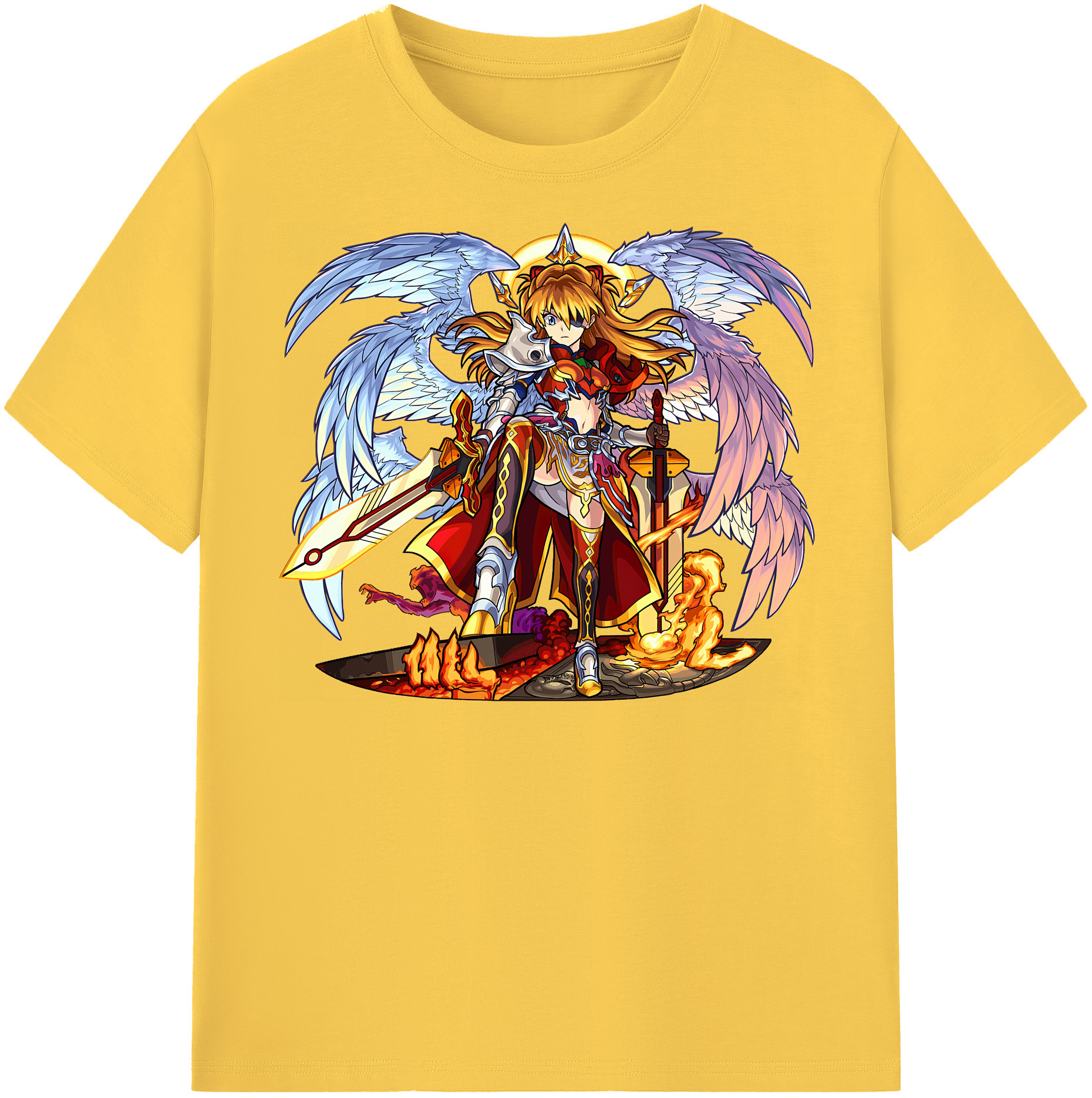 （画像用） EVA 新世紀エヴァンゲリオン 綿100％半袖Tシャツ（フロントプリント）