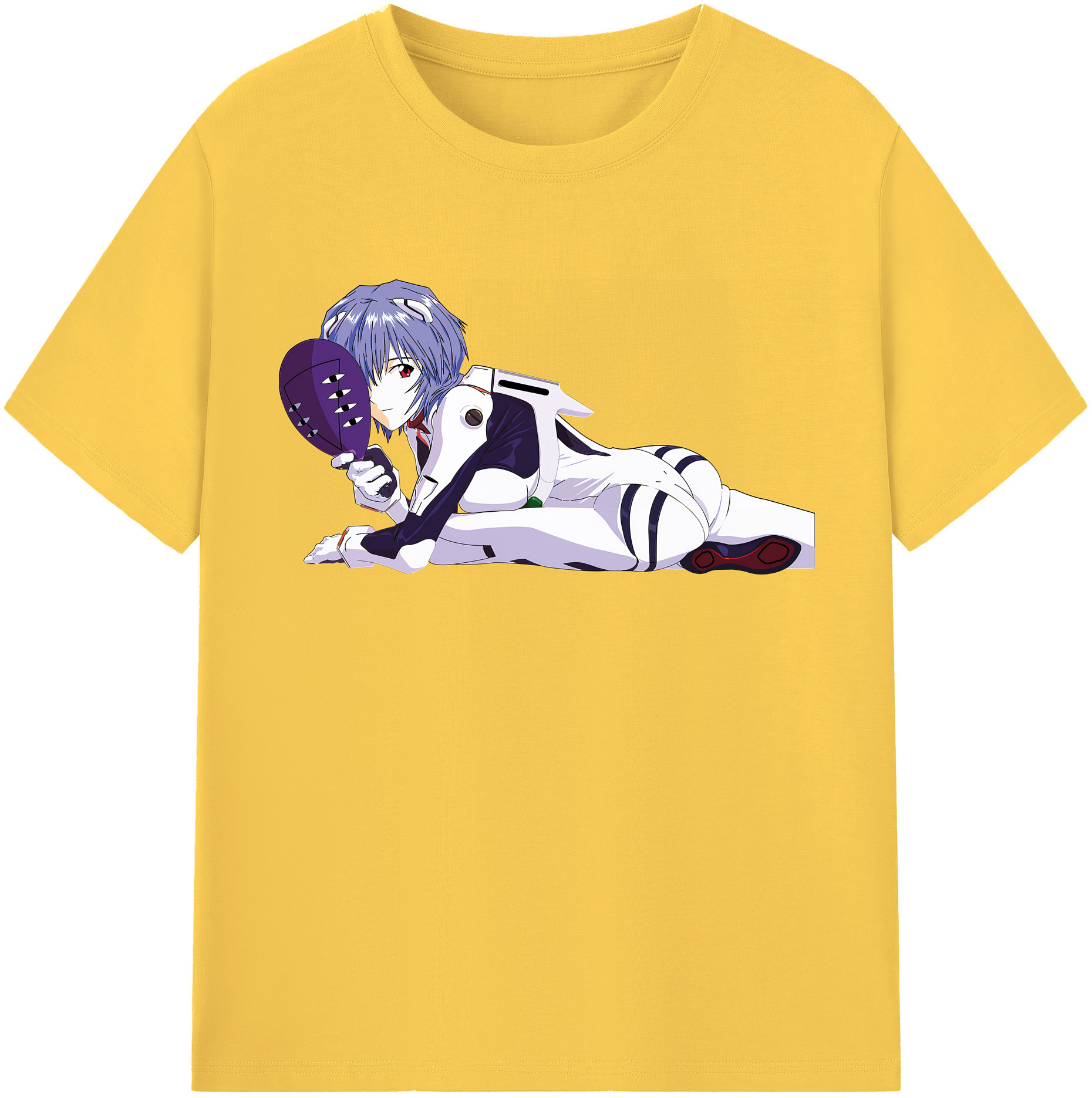 （画像用） EVA 新世紀エヴァンゲリオン 綿100％半袖Tシャツ（フロントプリント）