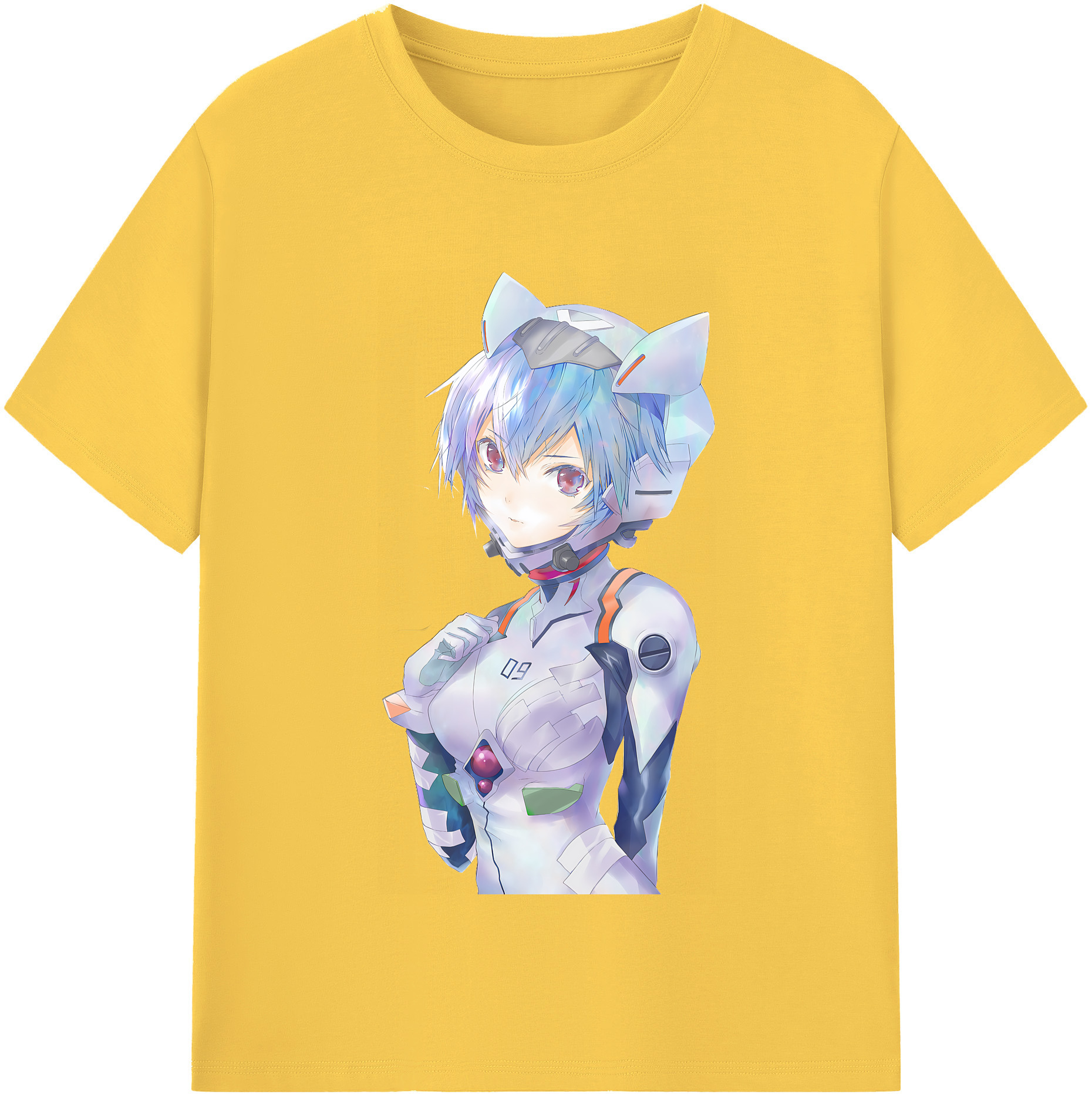 （画像用） EVA 新世紀エヴァンゲリオン 綿100％半袖Tシャツ（フロントプリント）