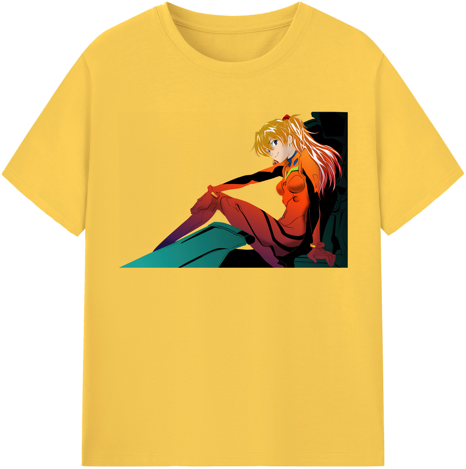 （画像用） EVA 新世紀エヴァンゲリオン 綿100％半袖Tシャツ（フロントプリント）