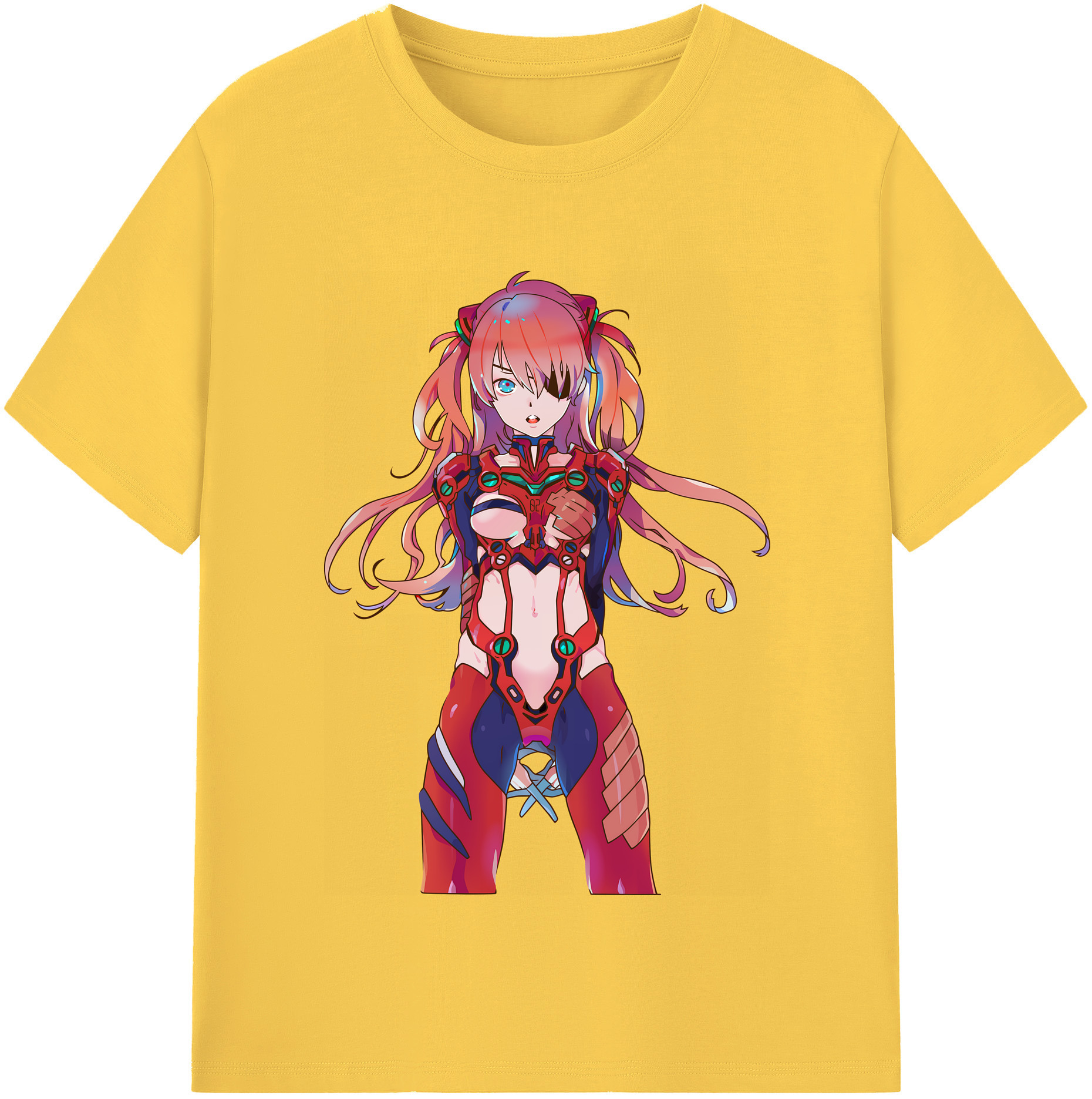 （画像用） EVA 新世紀エヴァンゲリオン 綿100％半袖Tシャツ（フロントプリント）