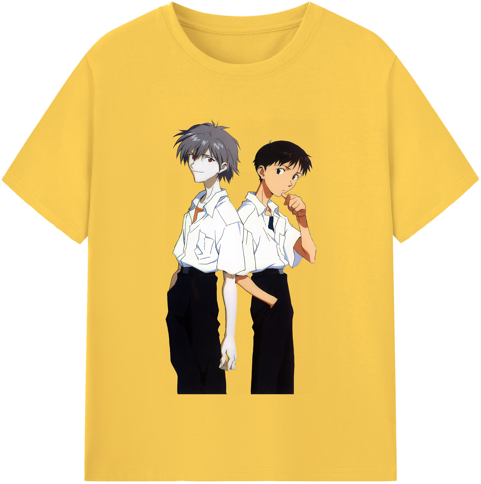 （画像用） EVA 新世紀エヴァンゲリオン 綿100％半袖Tシャツ（フロントプリント）