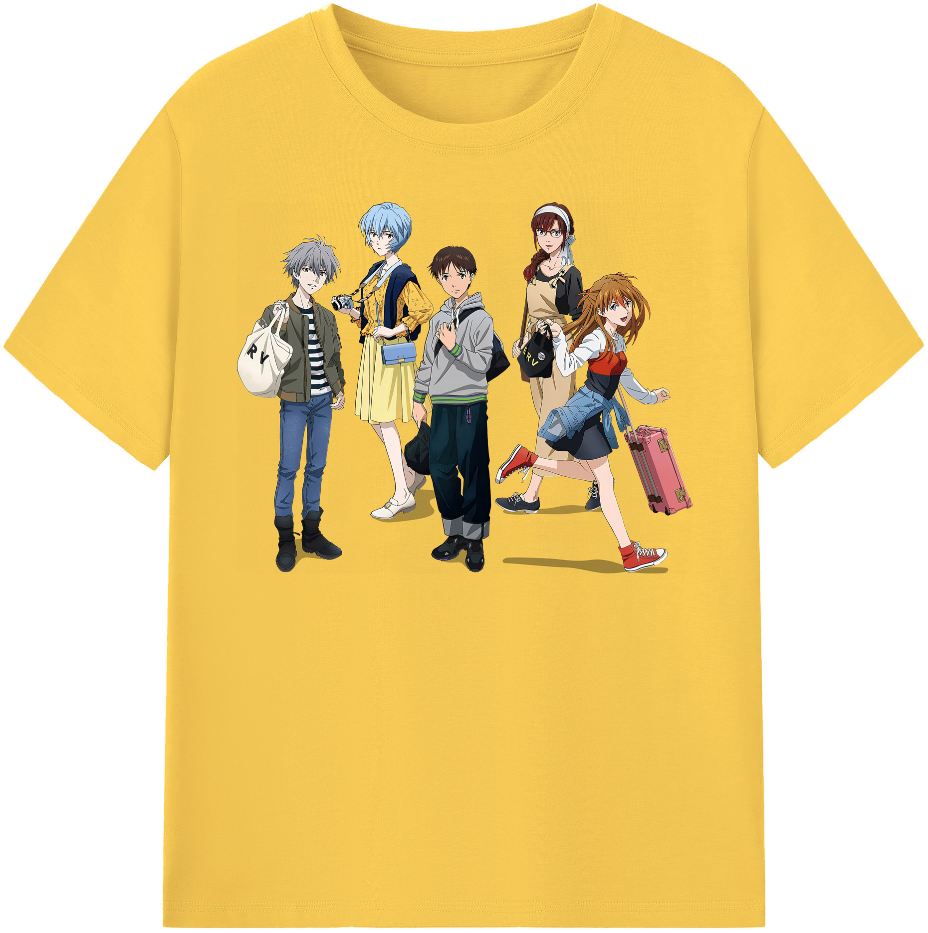 （画像用） EVA 新世紀エヴァンゲリオン 綿100％半袖Tシャツ（フロントプリント）