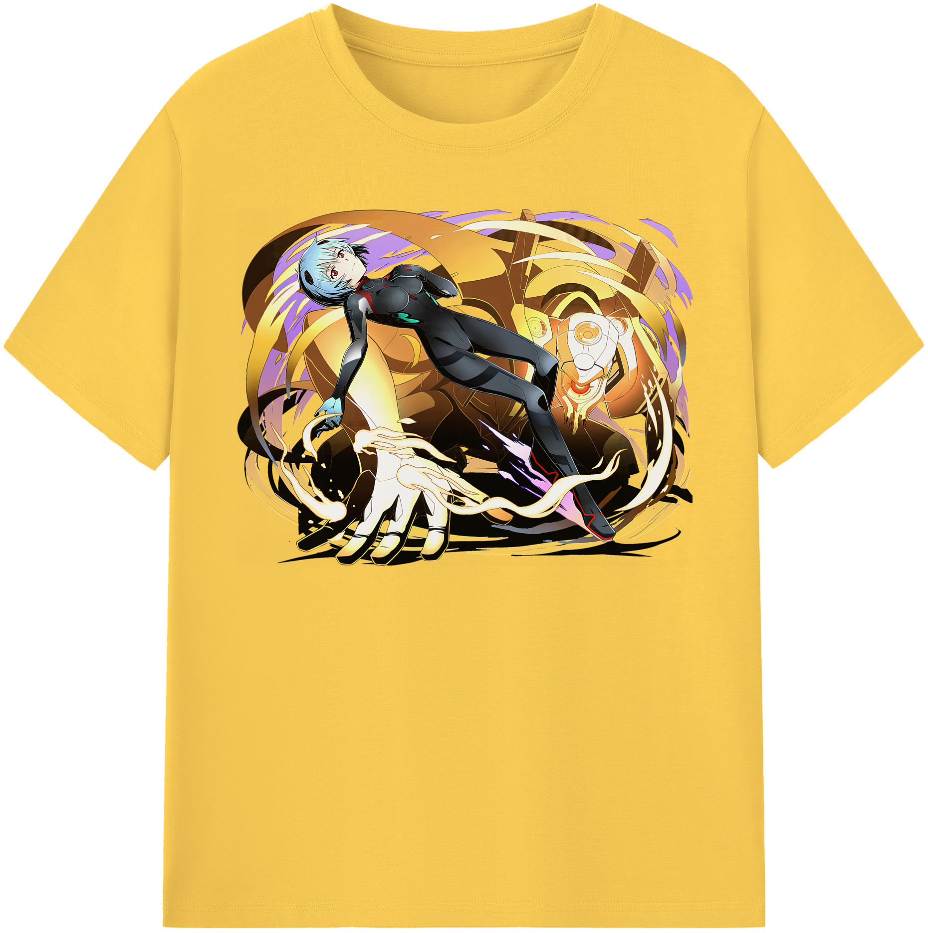 （画像用） EVA 新世紀エヴァンゲリオン 綿100％半袖Tシャツ（フロントプリント）