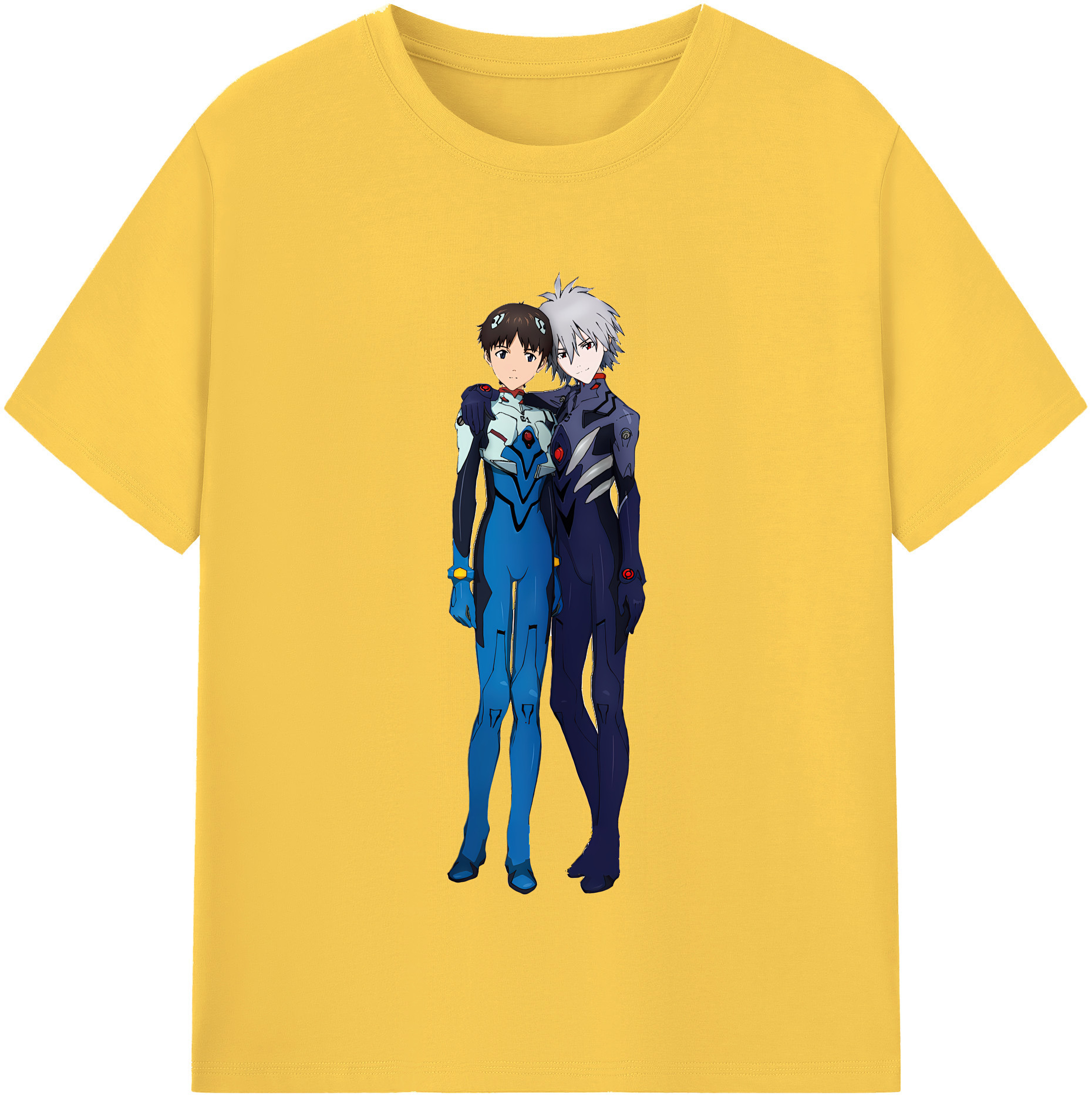 （画像用） EVA 新世紀エヴァンゲリオン 綿100％半袖Tシャツ（フロントプリント）