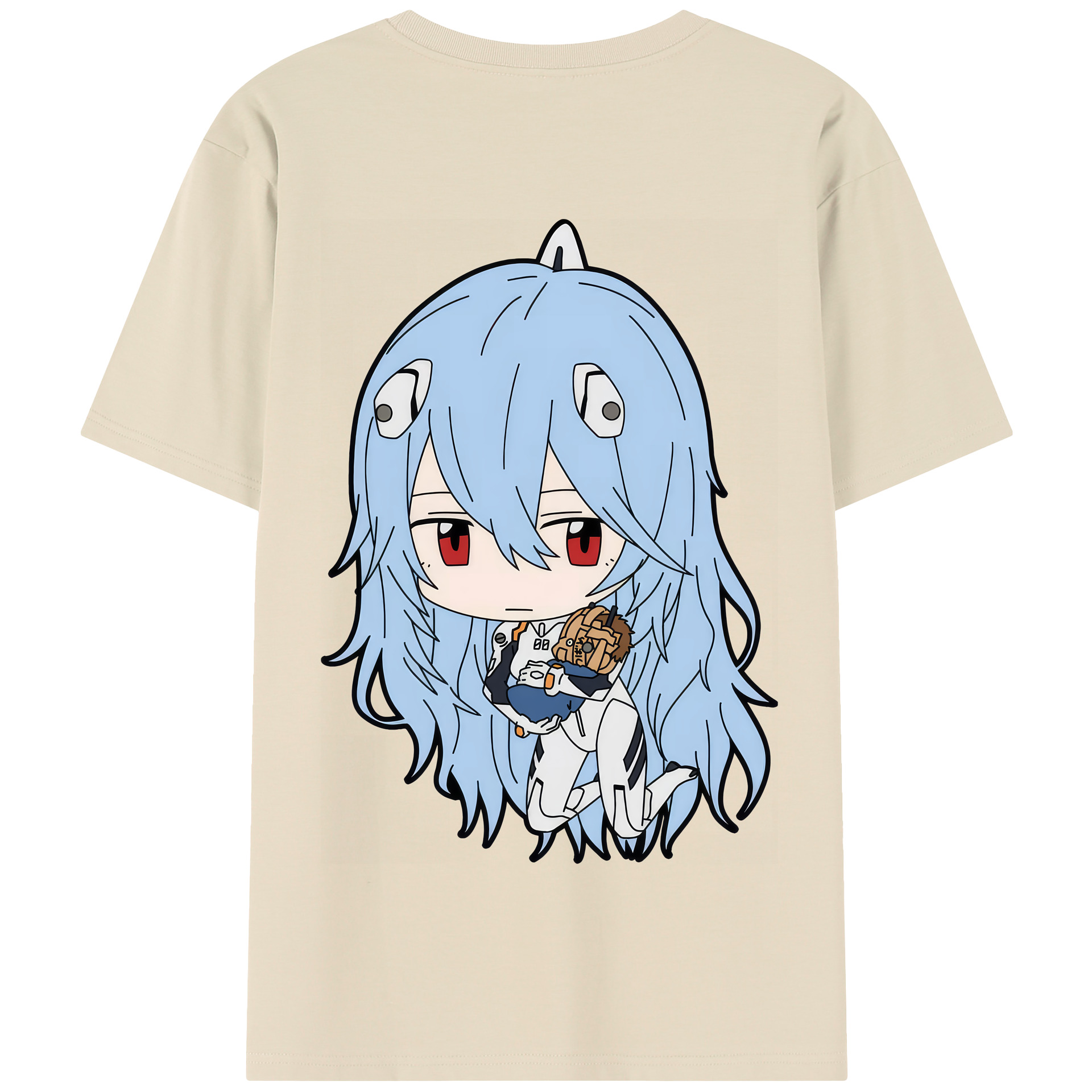 （画像用） EVA 新世紀エヴァンゲリオン 綿100％半袖Tシャツ（背面プリント）