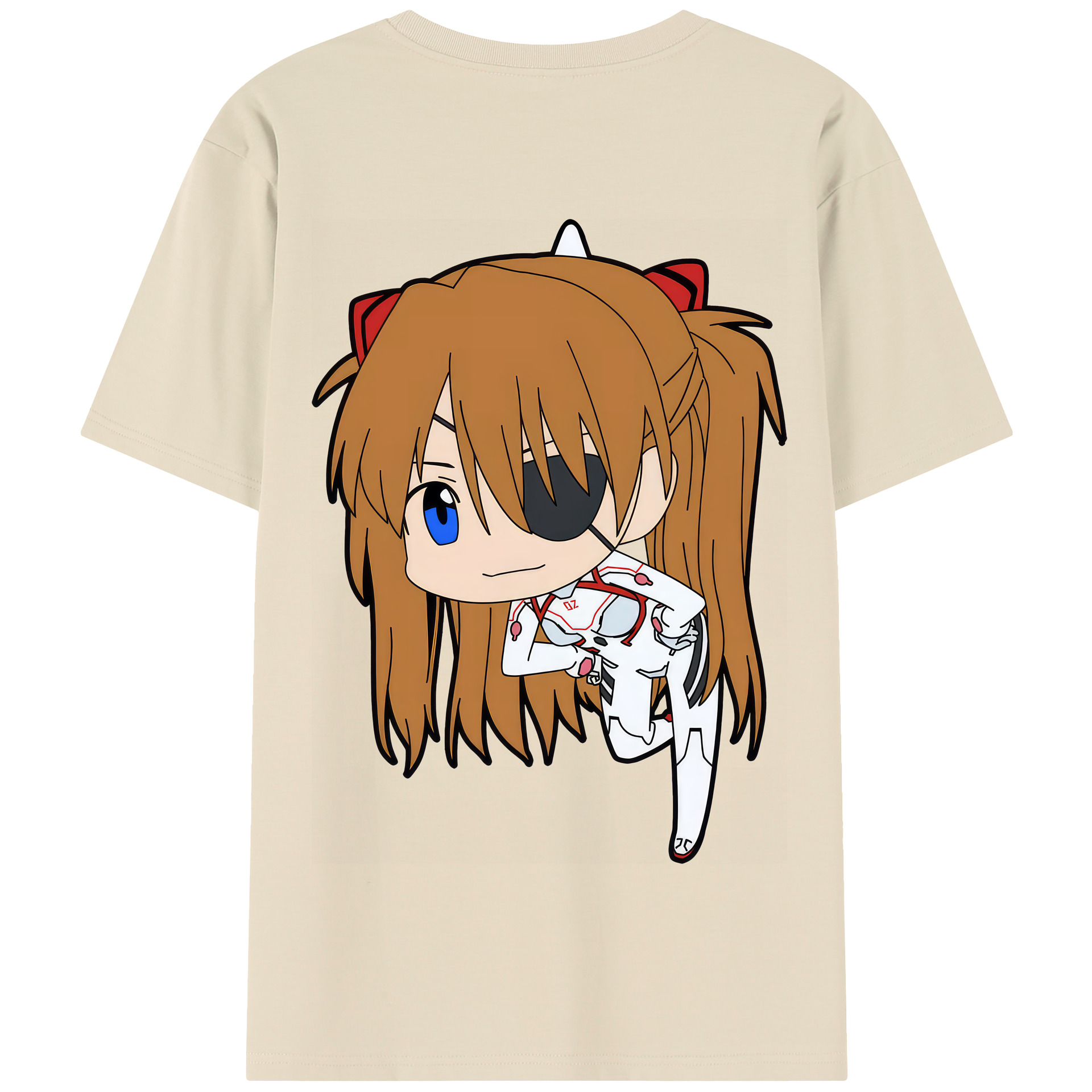 （画像用） EVA 新世紀エヴァンゲリオン 綿100％半袖Tシャツ（背面プリント）