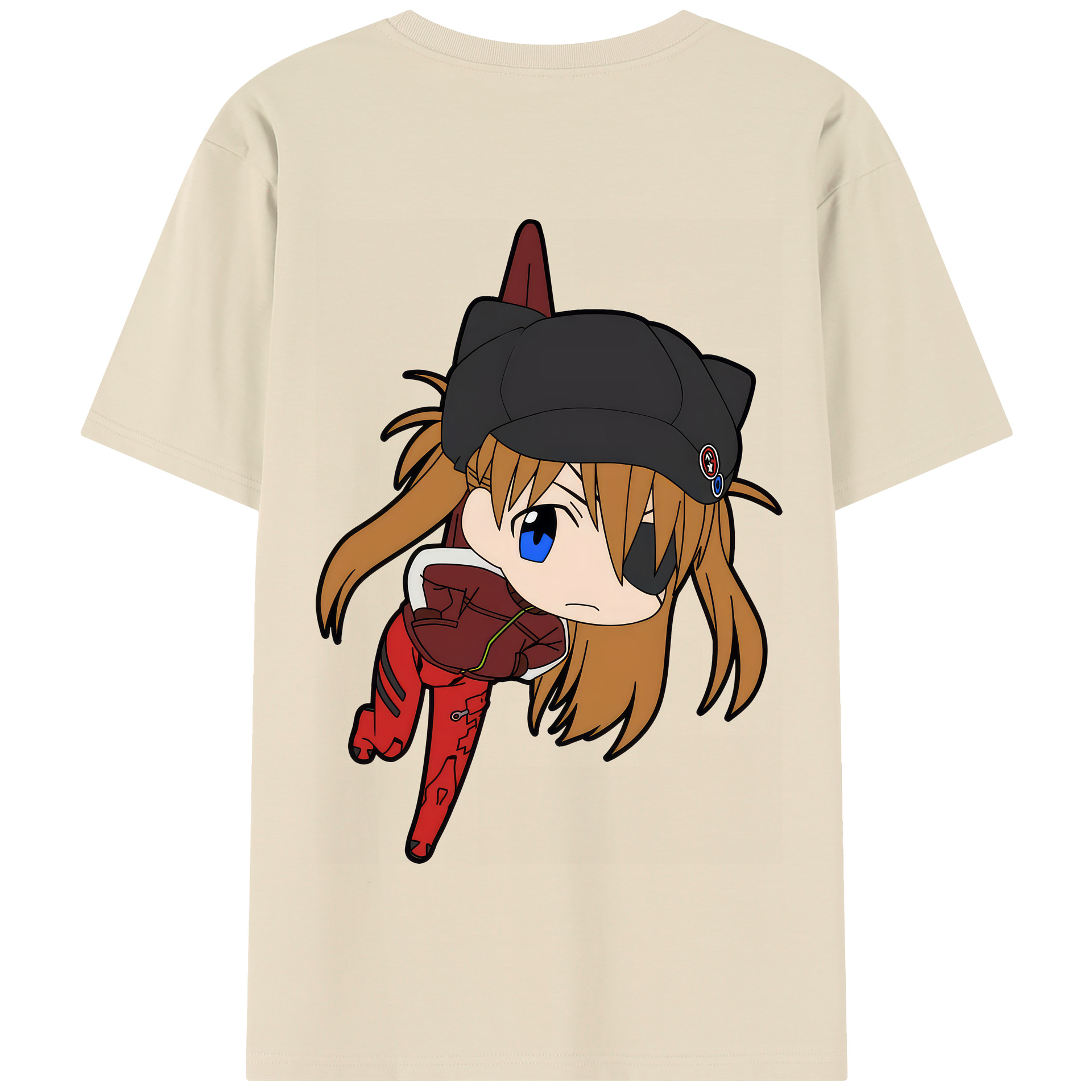 （画像用） EVA 新世紀エヴァンゲリオン 綿100％半袖Tシャツ（背面プリント）