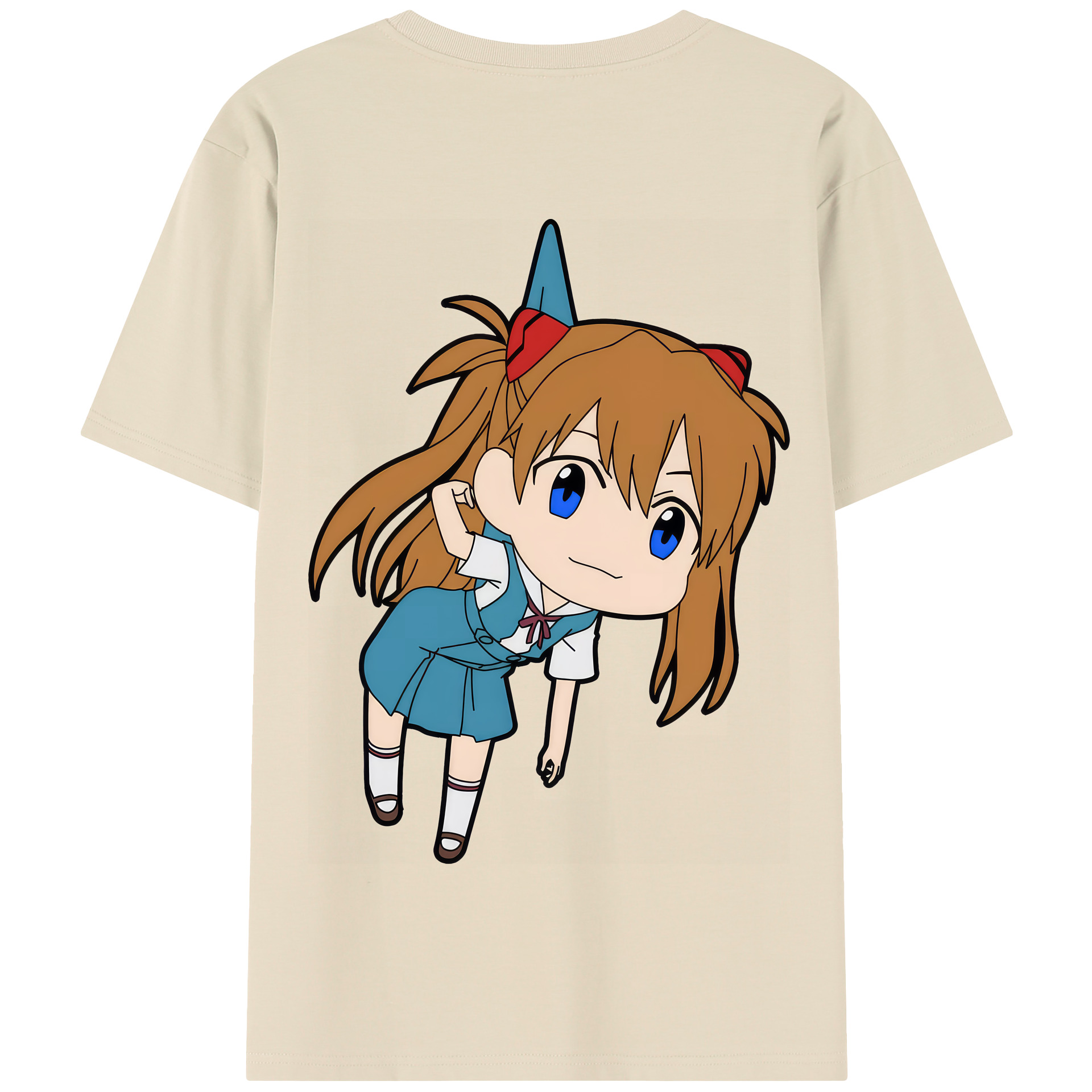 （画像用） EVA 新世紀エヴァンゲリオン 綿100％半袖Tシャツ（背面プリント）