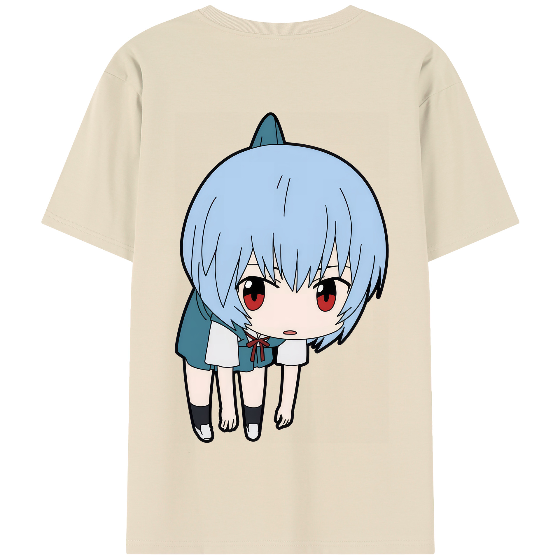 （画像用） EVA 新世紀エヴァンゲリオン 綿100％半袖Tシャツ（背面プリント）