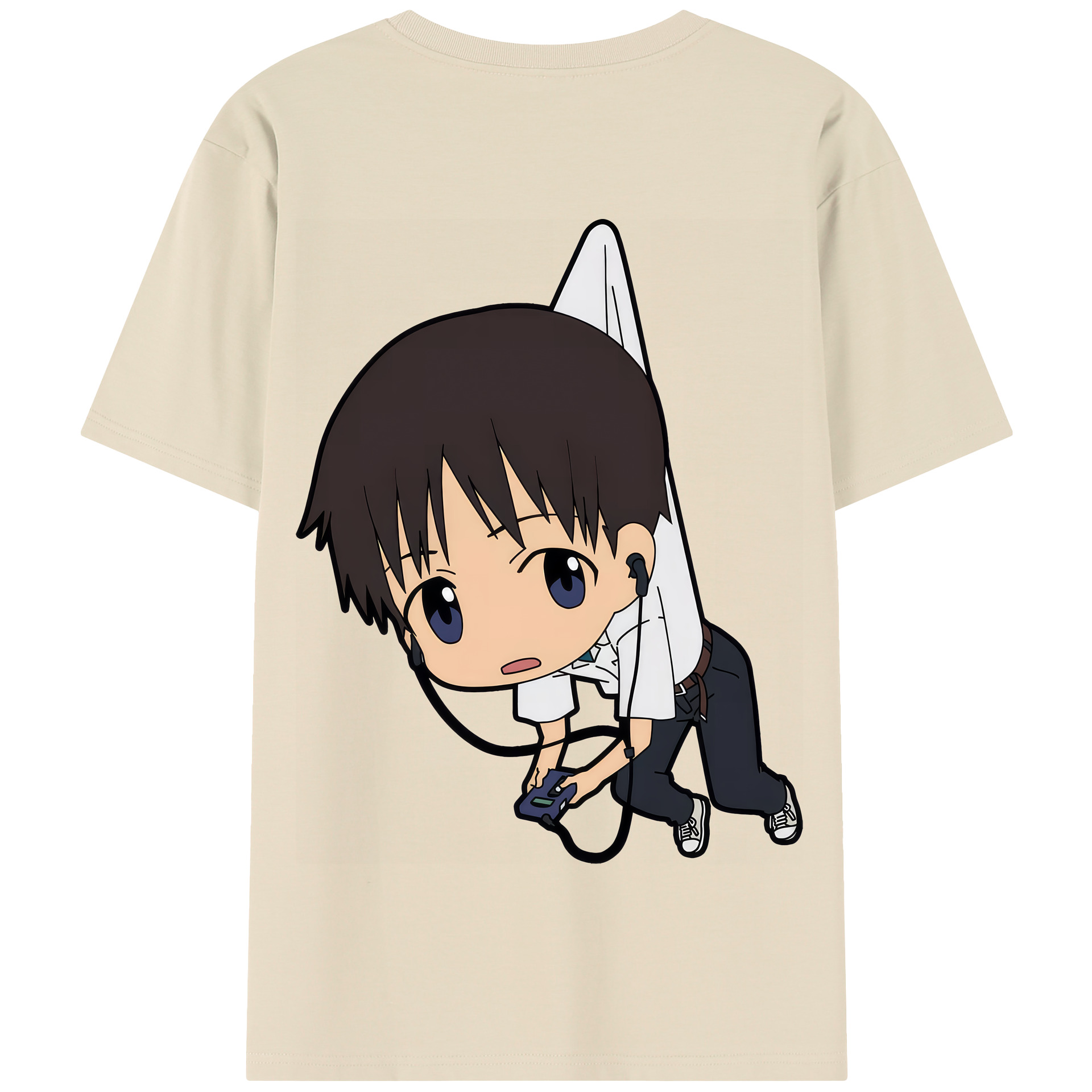 （画像用） EVA 新世紀エヴァンゲリオン 綿100％半袖Tシャツ（背面プリント）