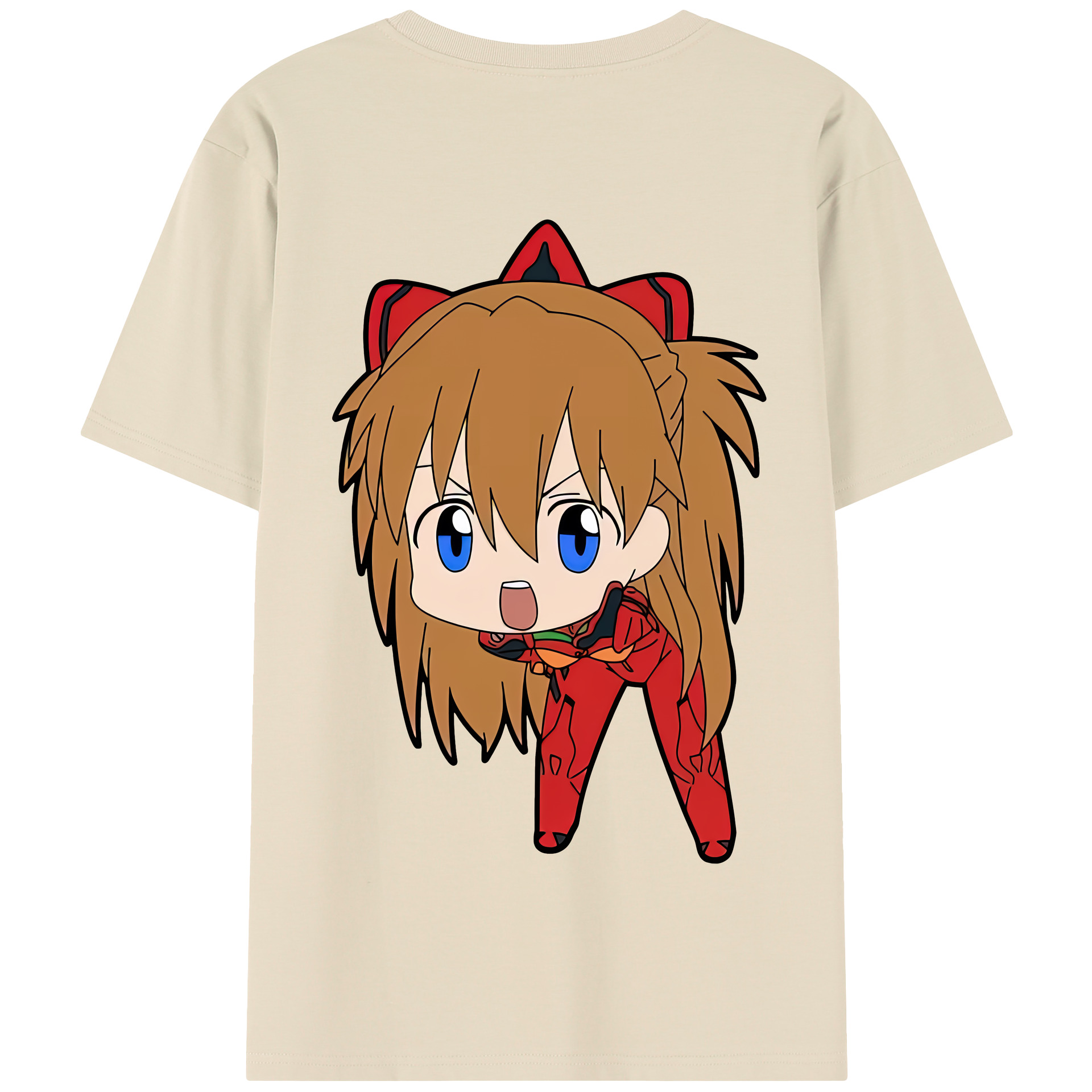 （画像用） EVA 新世紀エヴァンゲリオン 綿100％半袖Tシャツ（背面プリント）
