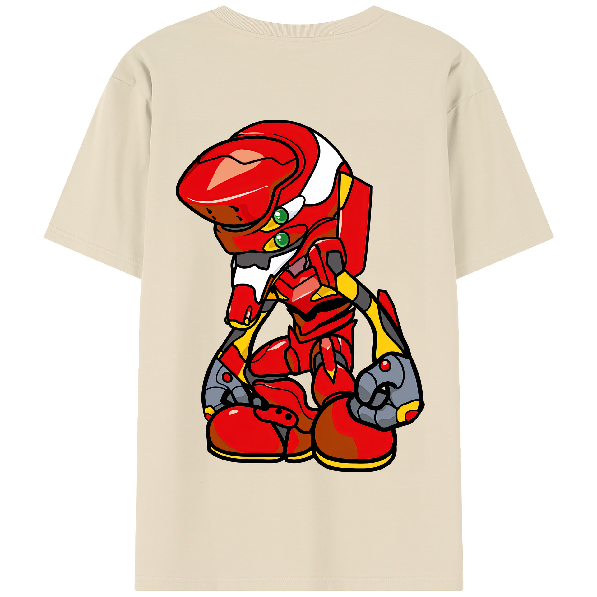 （画像用） EVA 新世紀エヴァンゲリオン 綿100％半袖Tシャツ（背面プリント）