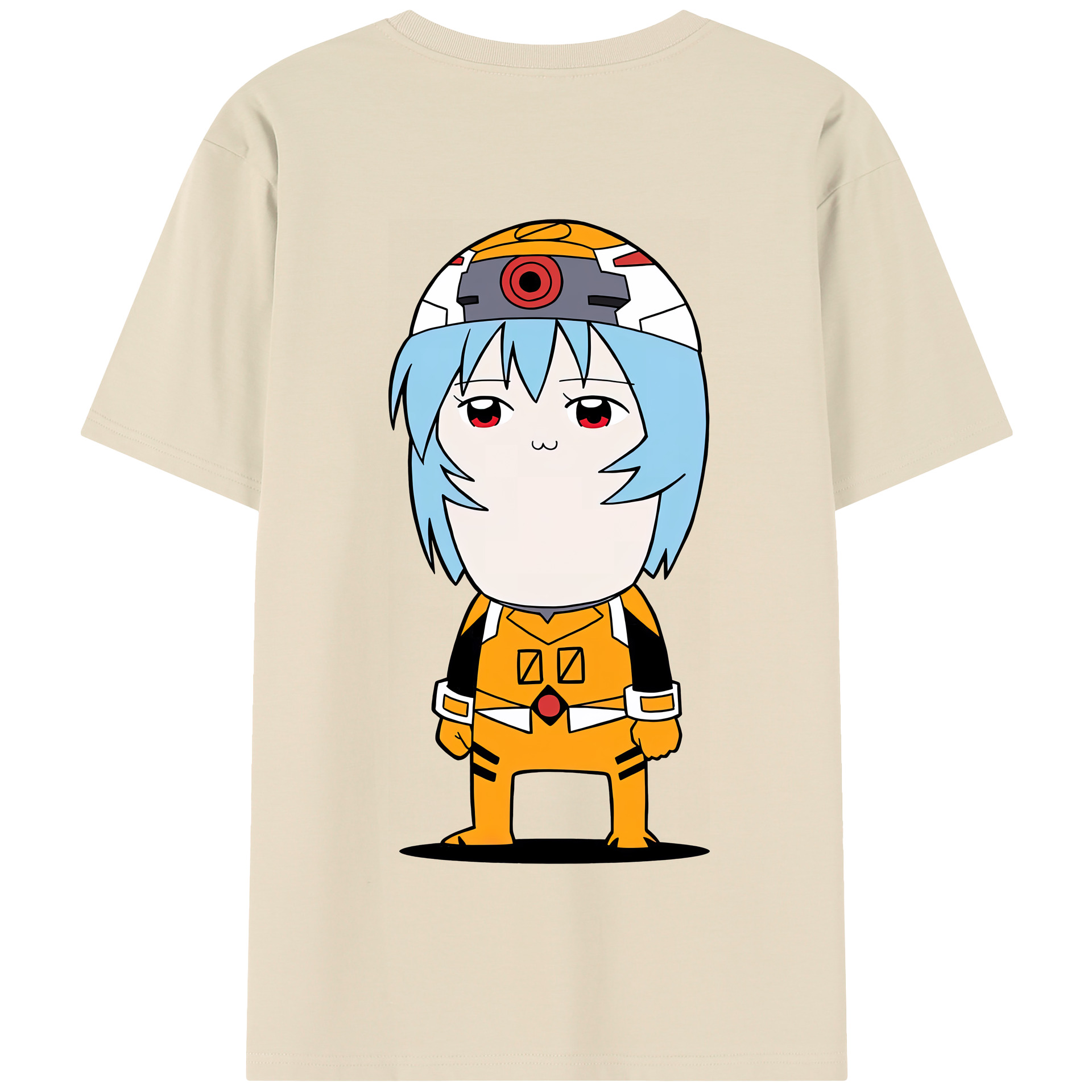 （画像用） EVA 新世紀エヴァンゲリオン 綿100％半袖Tシャツ（背面プリント）