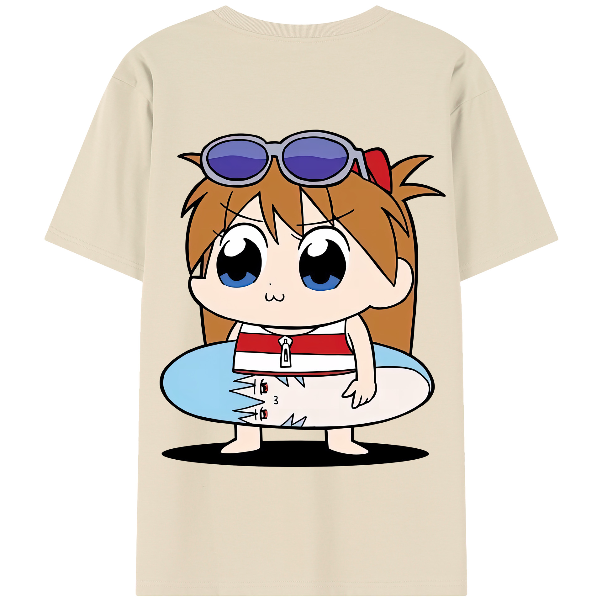 （画像用） EVA 新世紀エヴァンゲリオン 綿100％半袖Tシャツ（背面プリント）