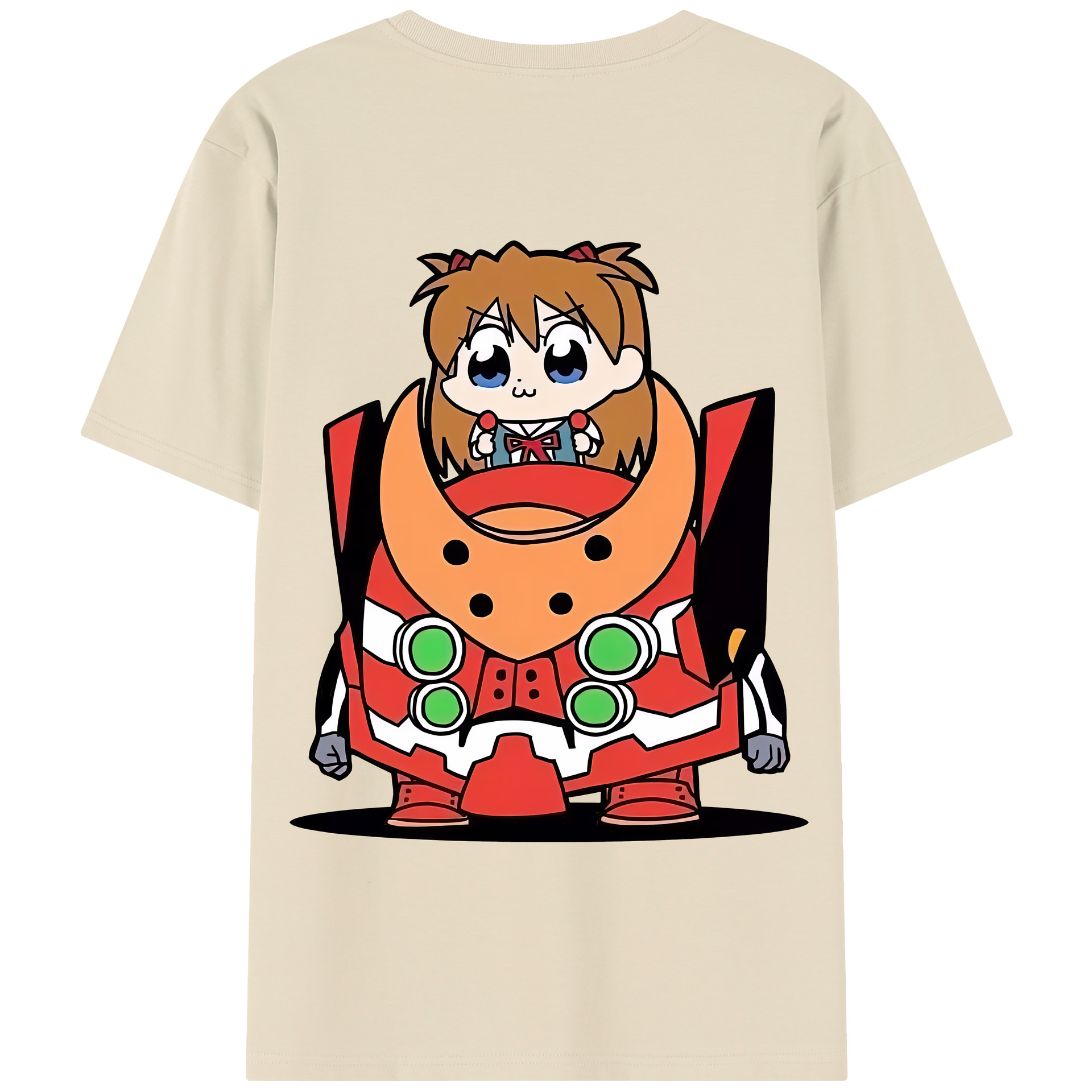 （画像用） EVA 新世紀エヴァンゲリオン 綿100％半袖Tシャツ（背面プリント）