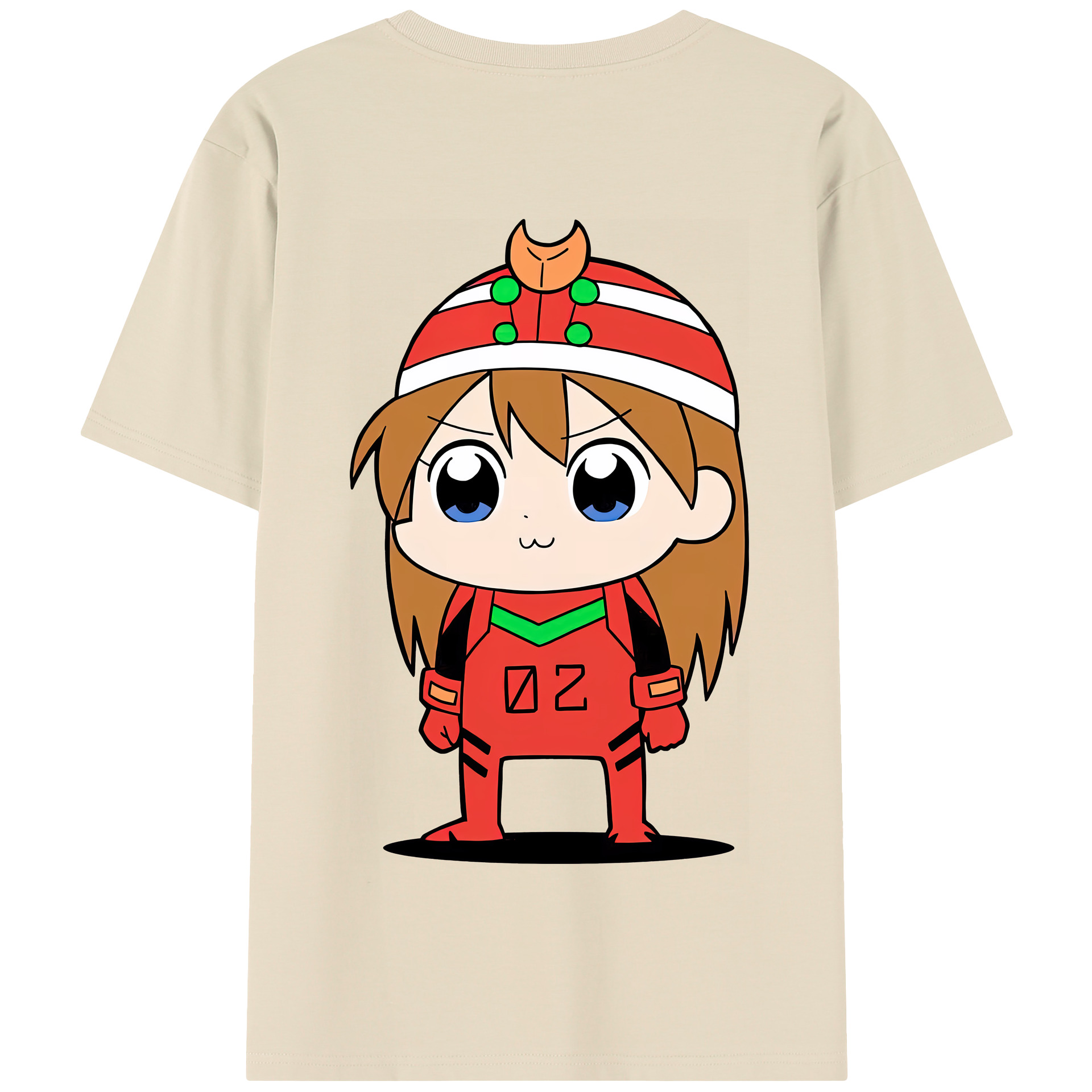 （画像用） EVA 新世紀エヴァンゲリオン 綿100％半袖Tシャツ（背面プリント）