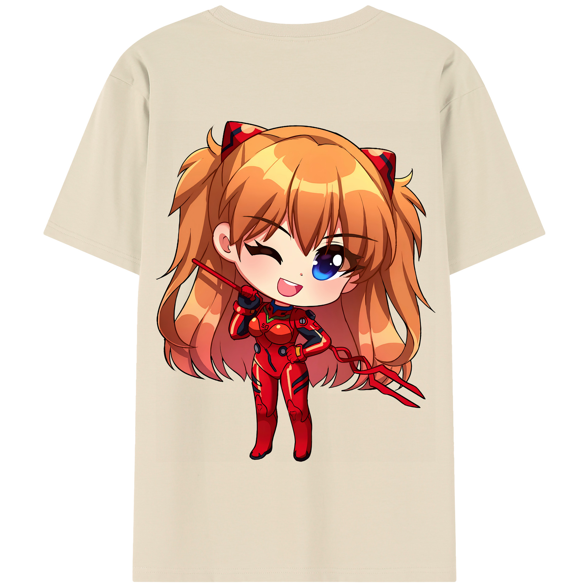 （画像用） EVA 新世紀エヴァンゲリオン 綿100％半袖Tシャツ（背面プリント）