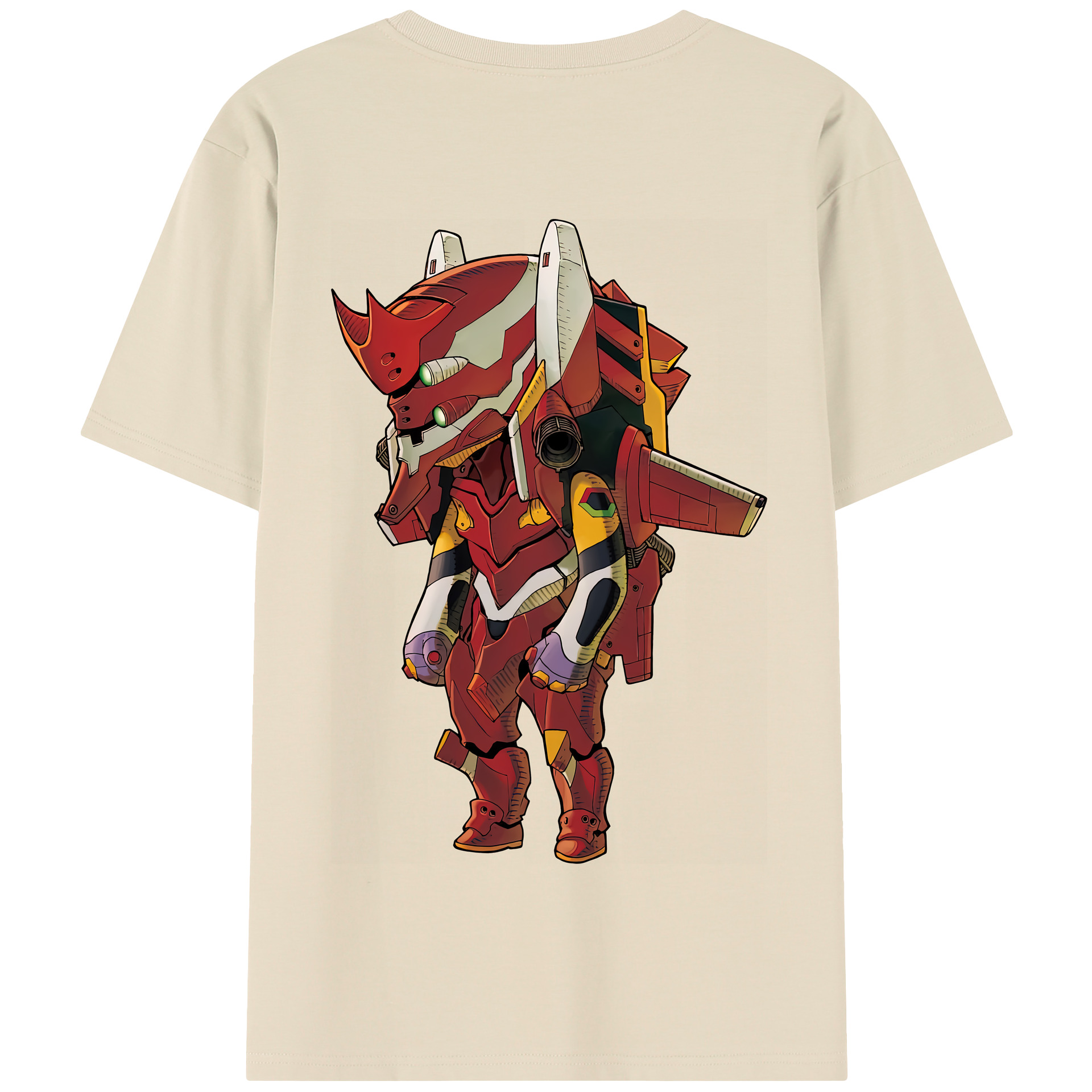 （画像用） EVA 新世紀エヴァンゲリオン 綿100％半袖Tシャツ（背面プリント）