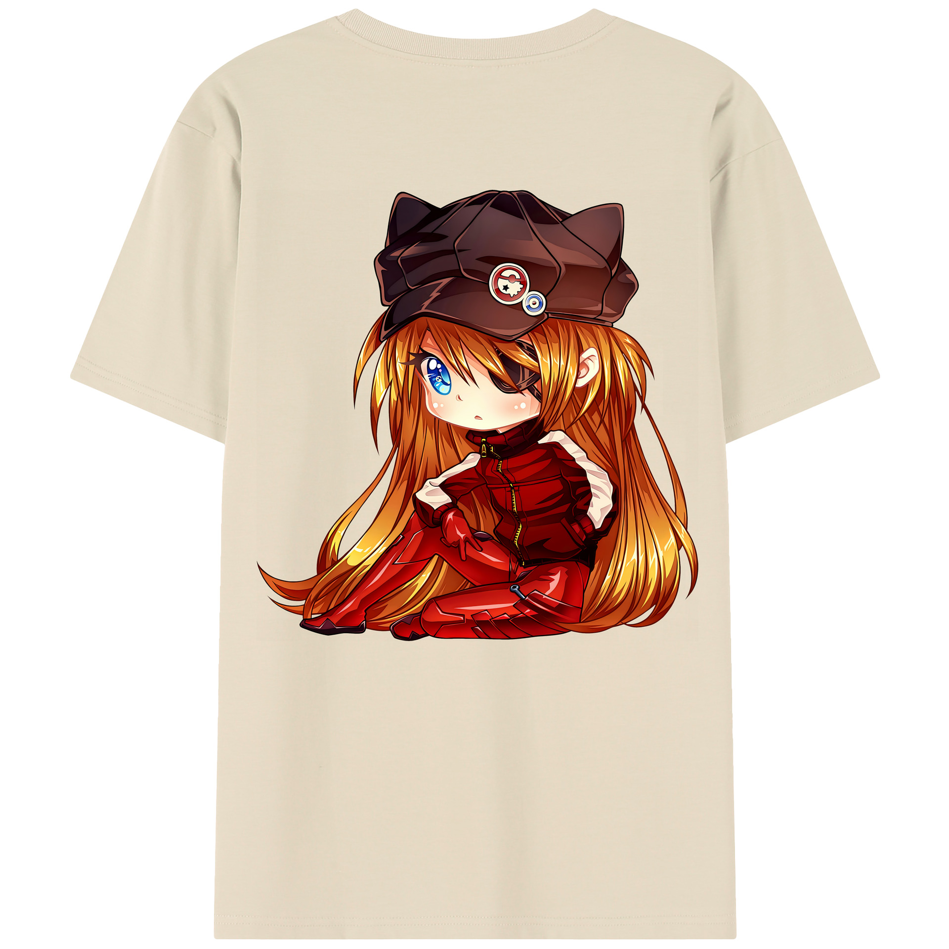 （画像用） EVA 新世紀エヴァンゲリオン 綿100％半袖Tシャツ（背面プリント）