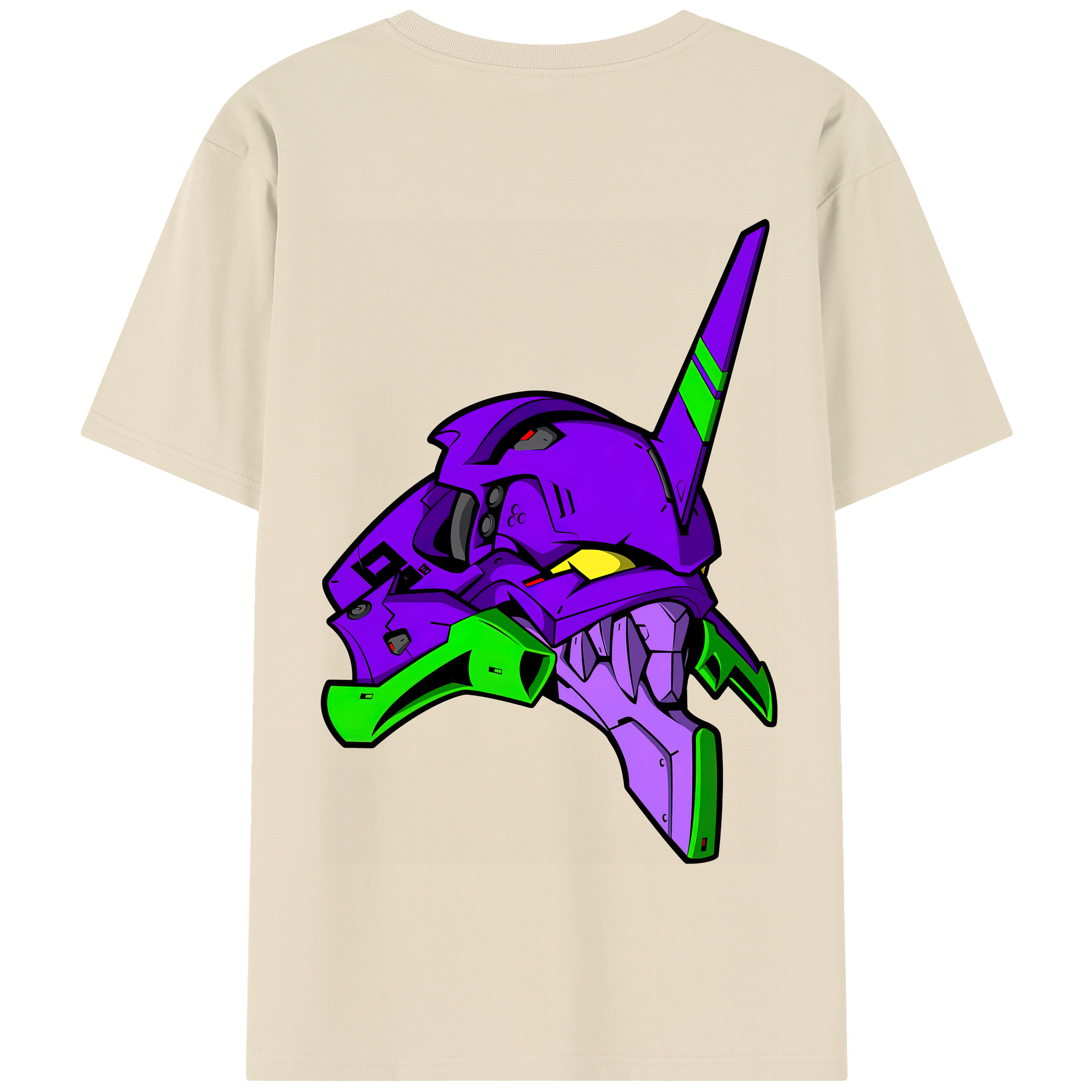 （画像用） EVA 新世紀エヴァンゲリオン 綿100％半袖Tシャツ（背面プリント）