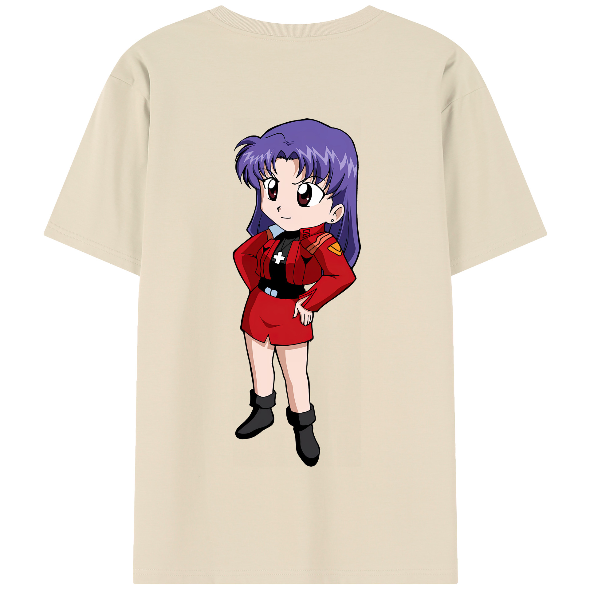 （画像用） EVA 新世紀エヴァンゲリオン 綿100％半袖Tシャツ（背面プリント）