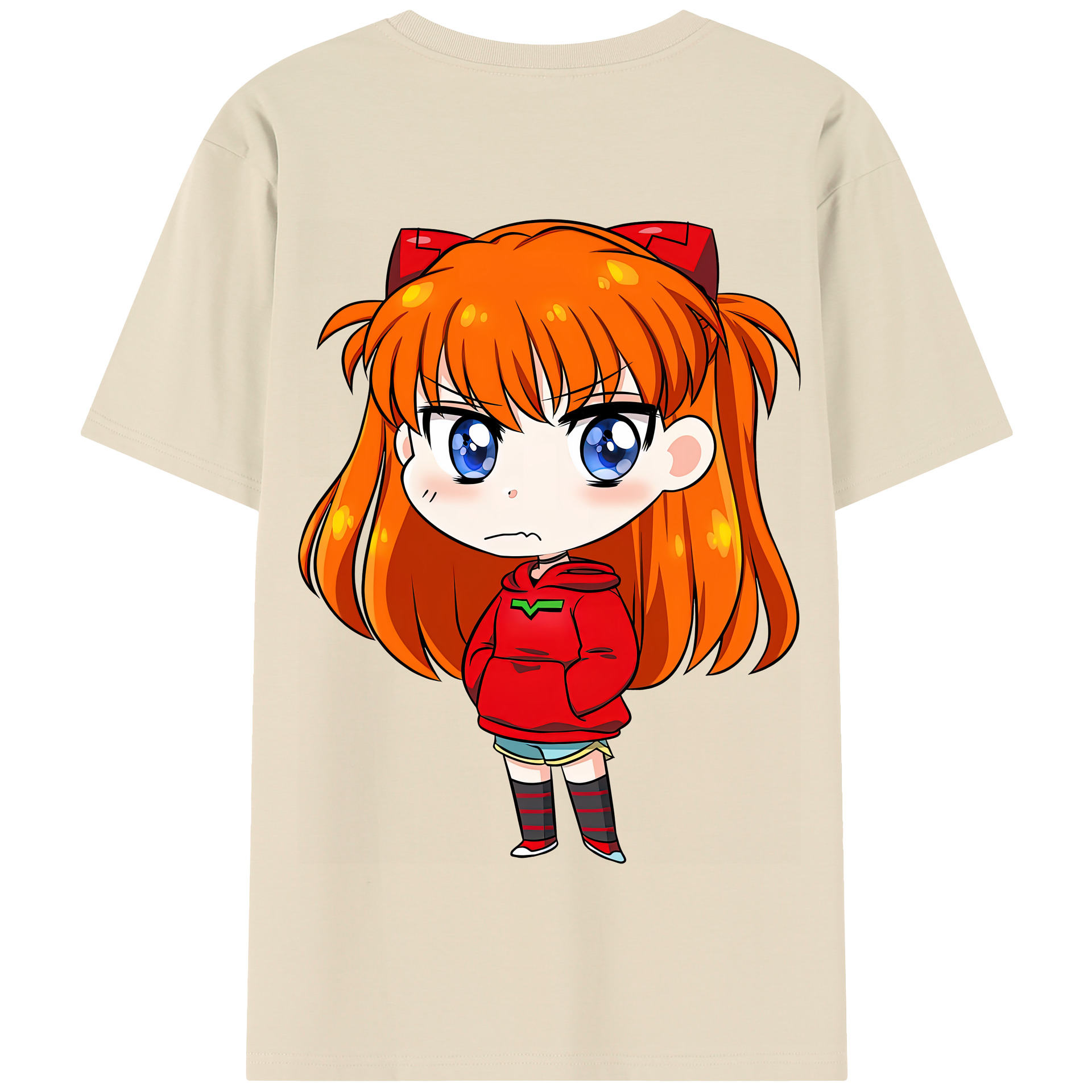 （画像用） EVA 新世紀エヴァンゲリオン 綿100％半袖Tシャツ（背面プリント）