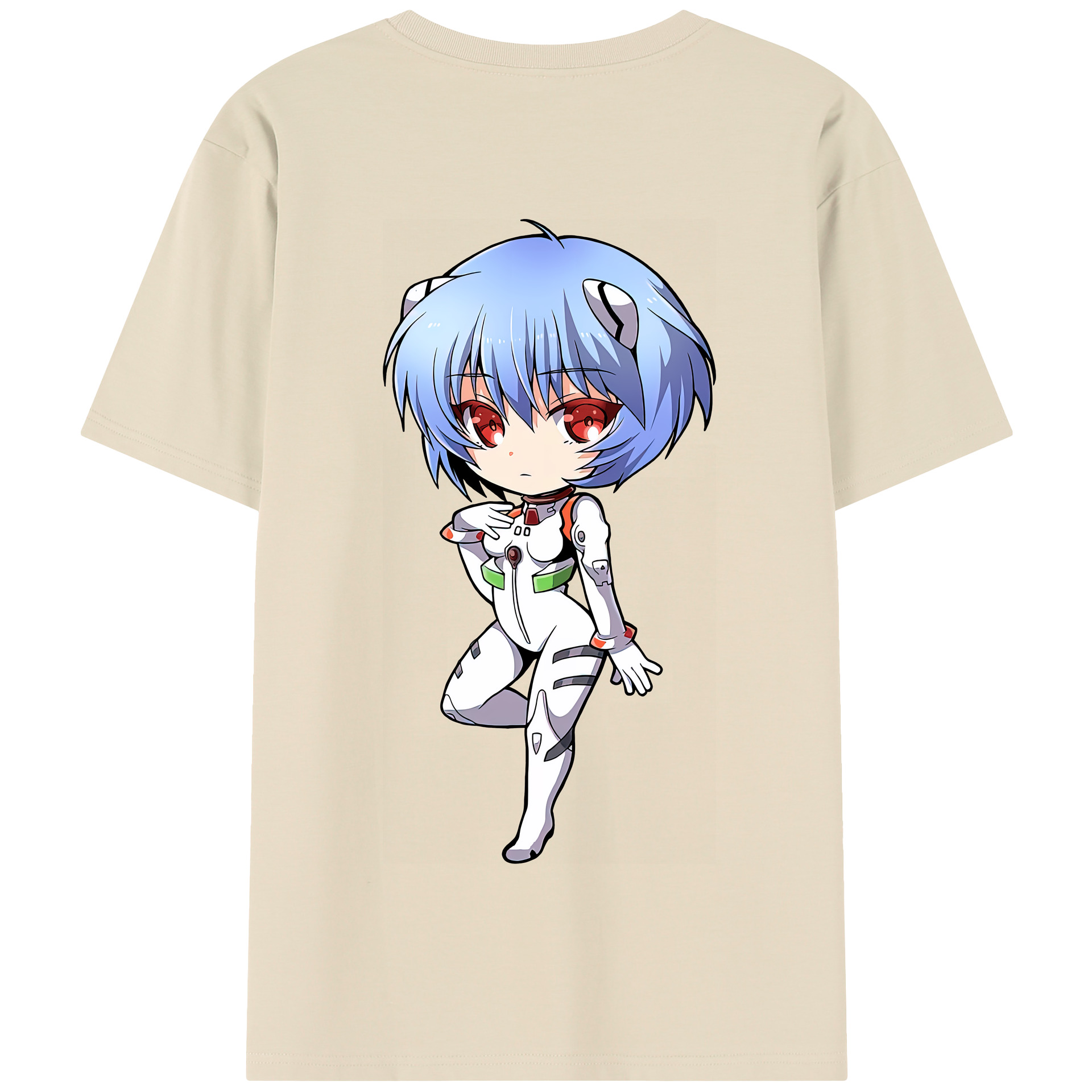 （画像用） EVA 新世紀エヴァンゲリオン 綿100％半袖Tシャツ（背面プリント）