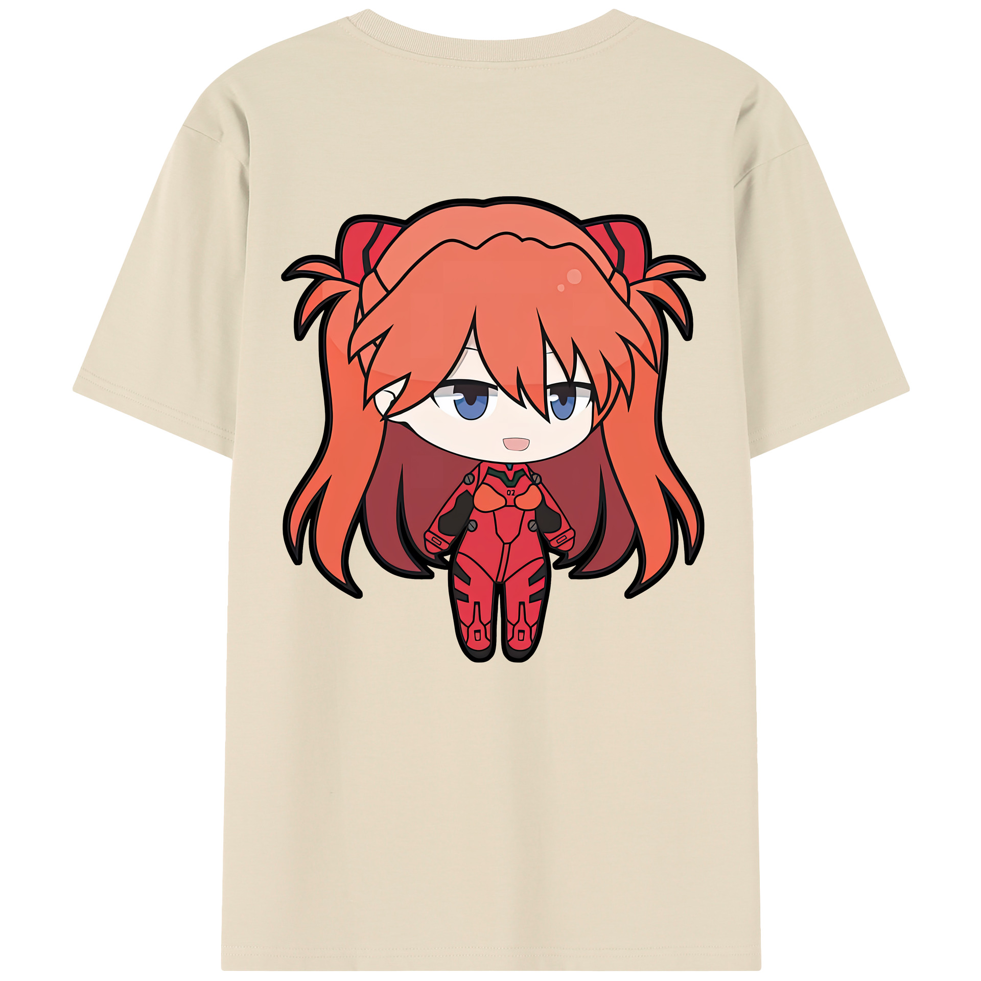 （画像用） EVA 新世紀エヴァンゲリオン 綿100％半袖Tシャツ（背面プリント）
