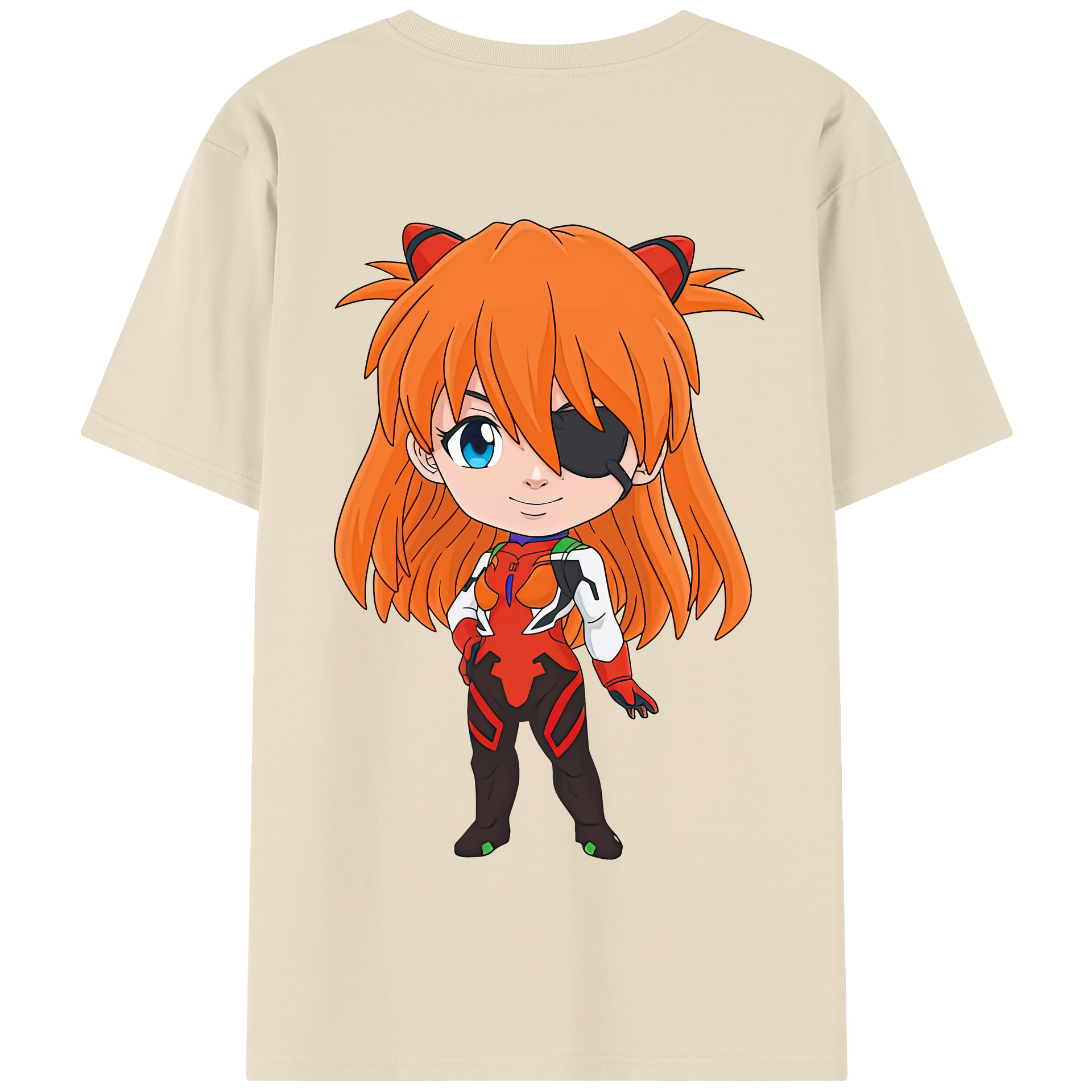 （画像用） EVA 新世紀エヴァンゲリオン 綿100％半袖Tシャツ（背面プリント）