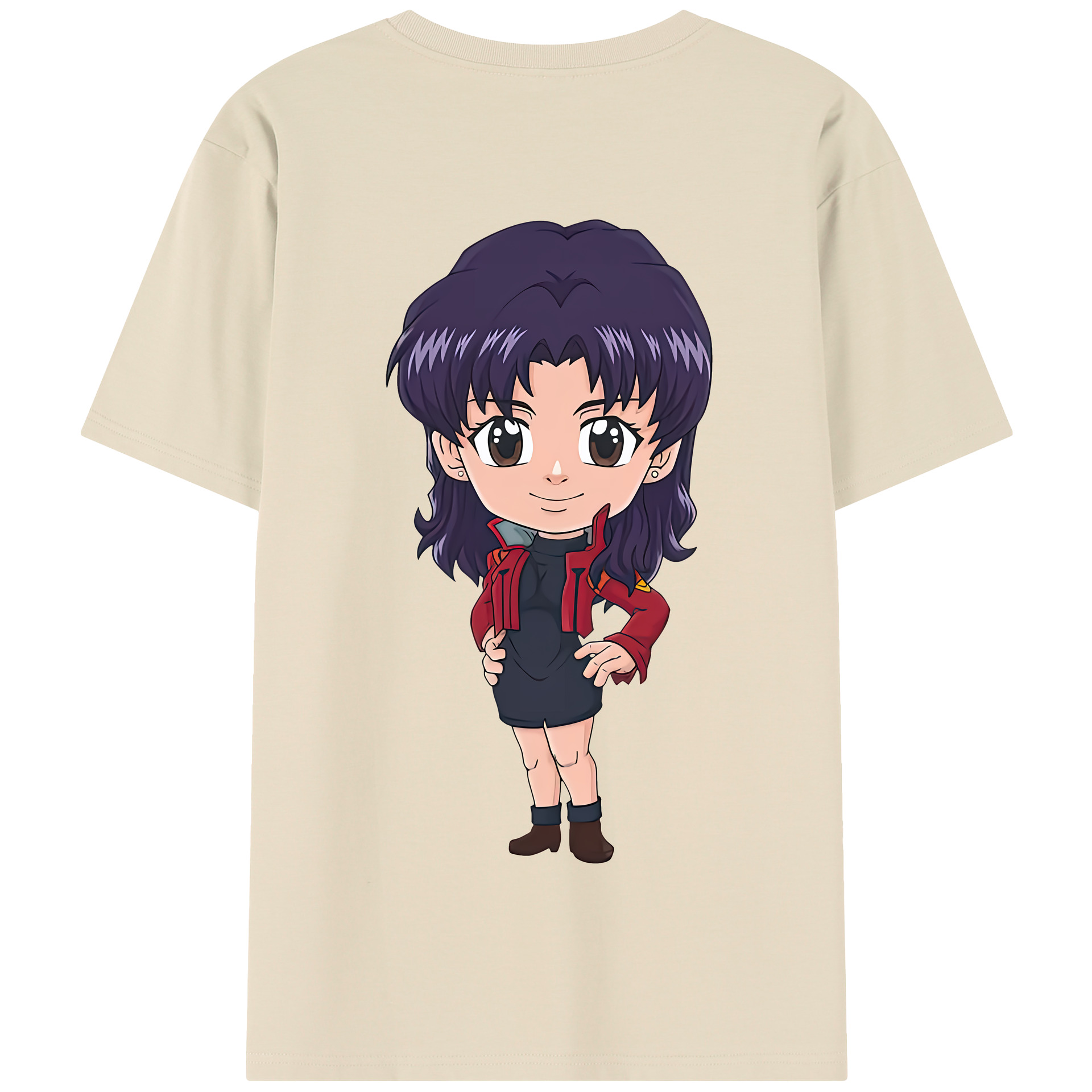 （画像用） EVA 新世紀エヴァンゲリオン 綿100％半袖Tシャツ（背面プリント）