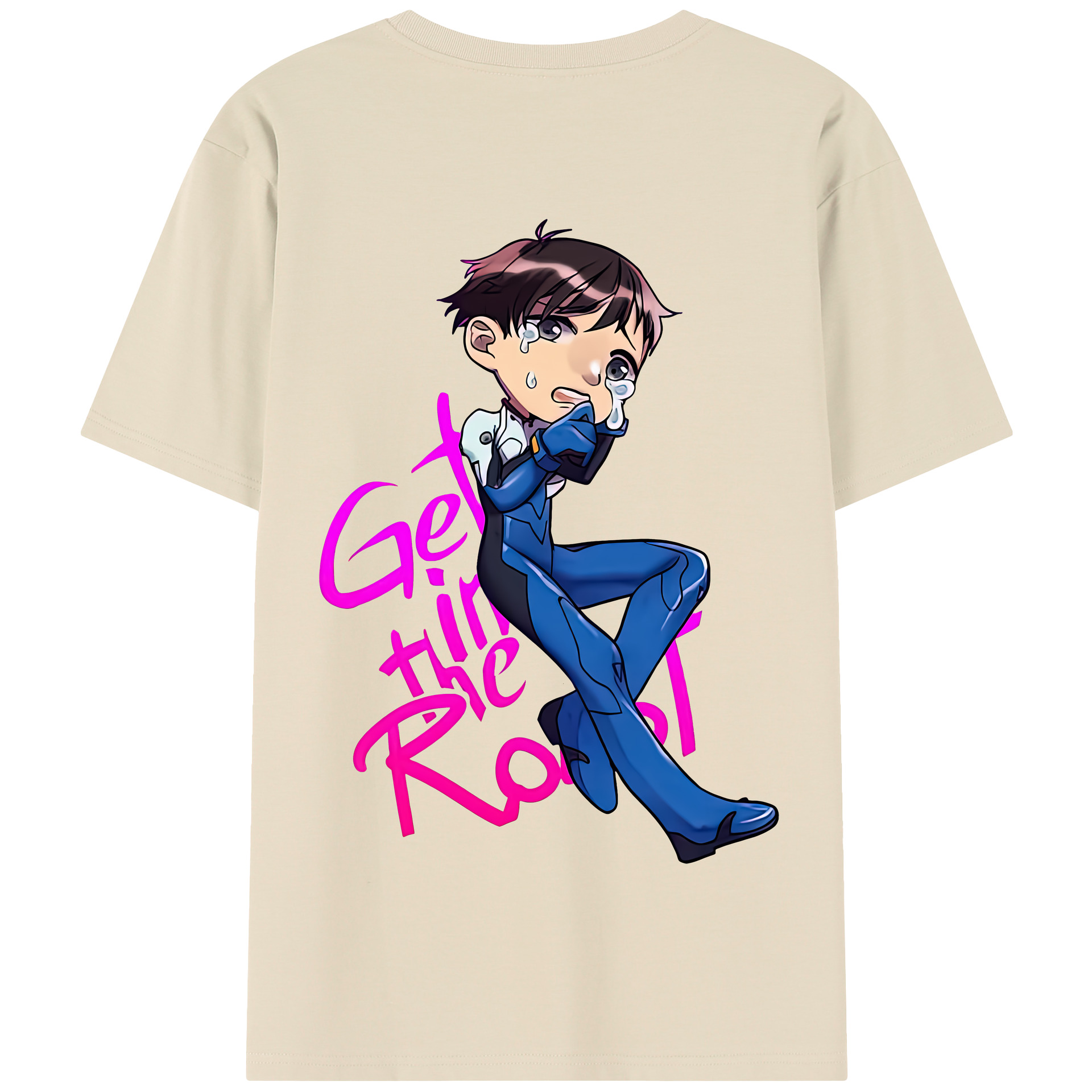 （画像用） EVA 新世紀エヴァンゲリオン 綿100％半袖Tシャツ（背面プリント）