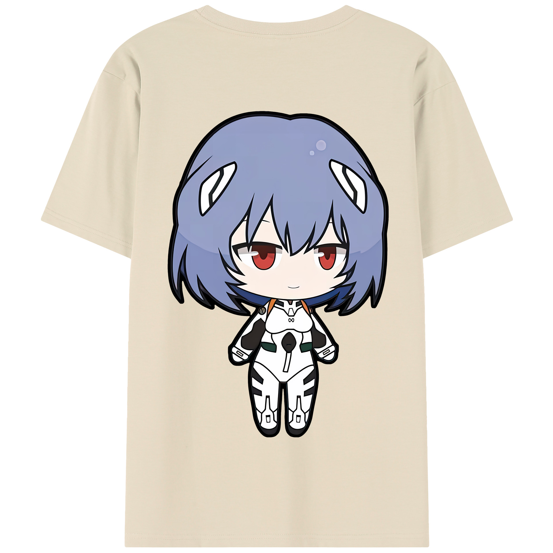（画像用） EVA 新世紀エヴァンゲリオン 綿100％半袖Tシャツ（背面プリント）