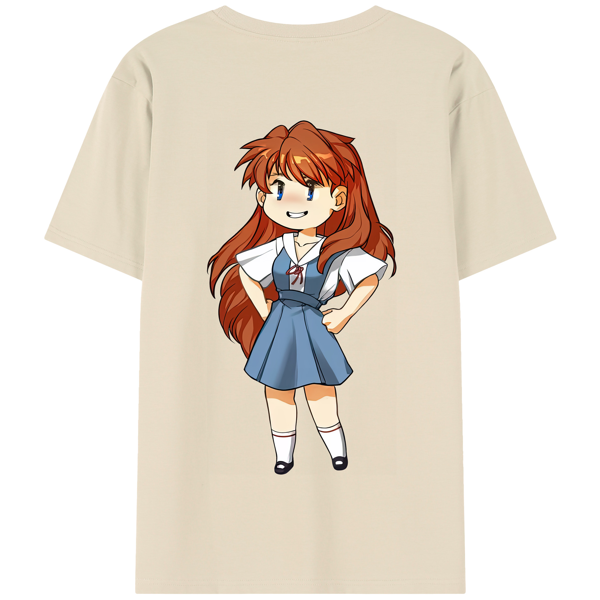 （画像用） EVA 新世紀エヴァンゲリオン 綿100％半袖Tシャツ（背面プリント）