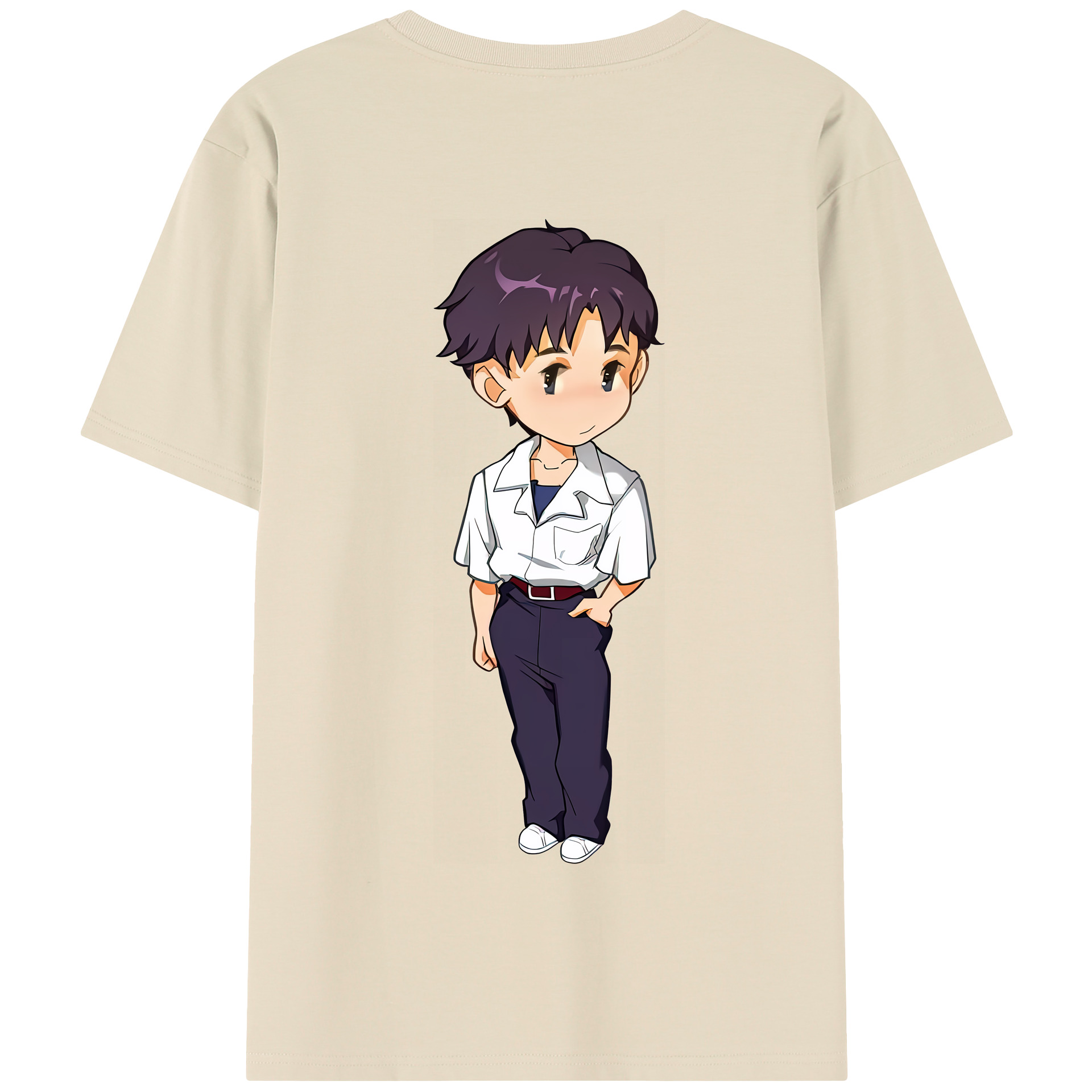 （画像用） EVA 新世紀エヴァンゲリオン 綿100％半袖Tシャツ（背面プリント）